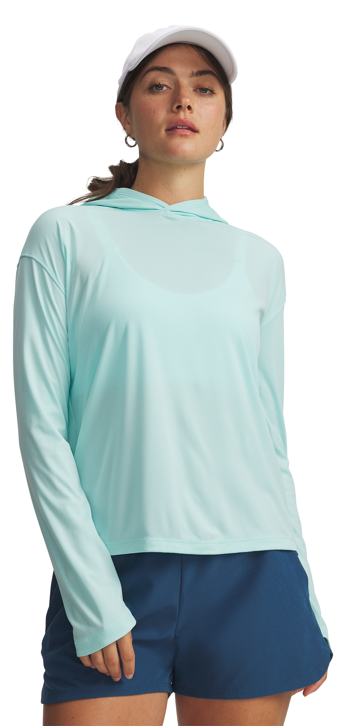 Image of Under Armour Fish Elite Hoodie - Neo Turquoise
