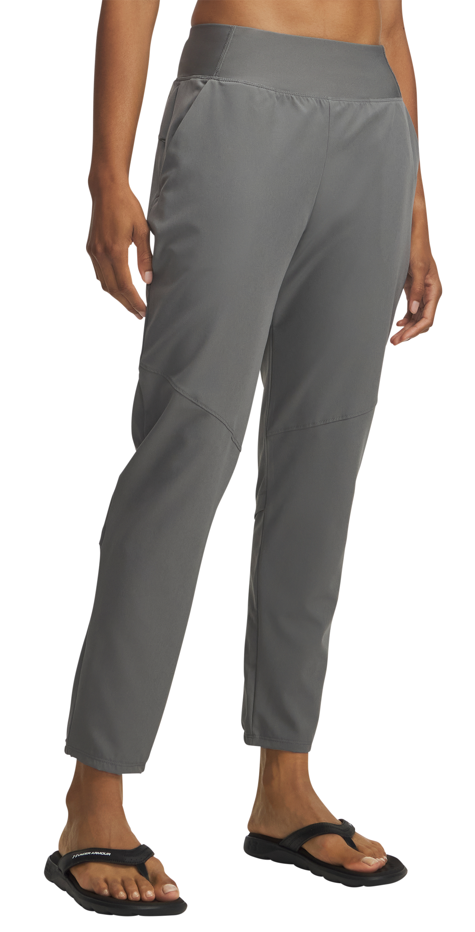 Image of Under Armour Fish Pro Woven Pants - Clay Green