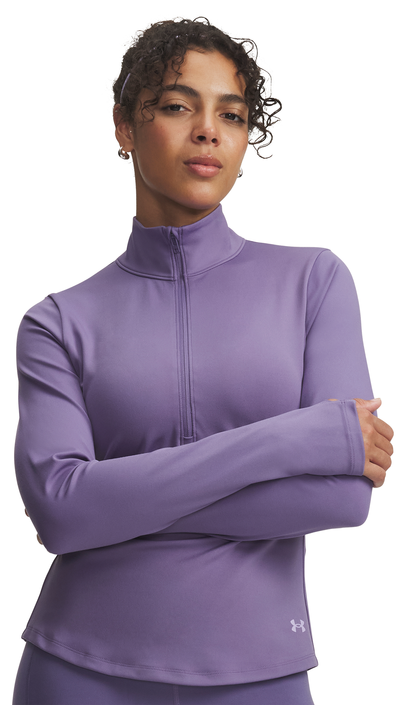 Image of Under Armour Motion Half-Zip Pullover - Purple Luxe