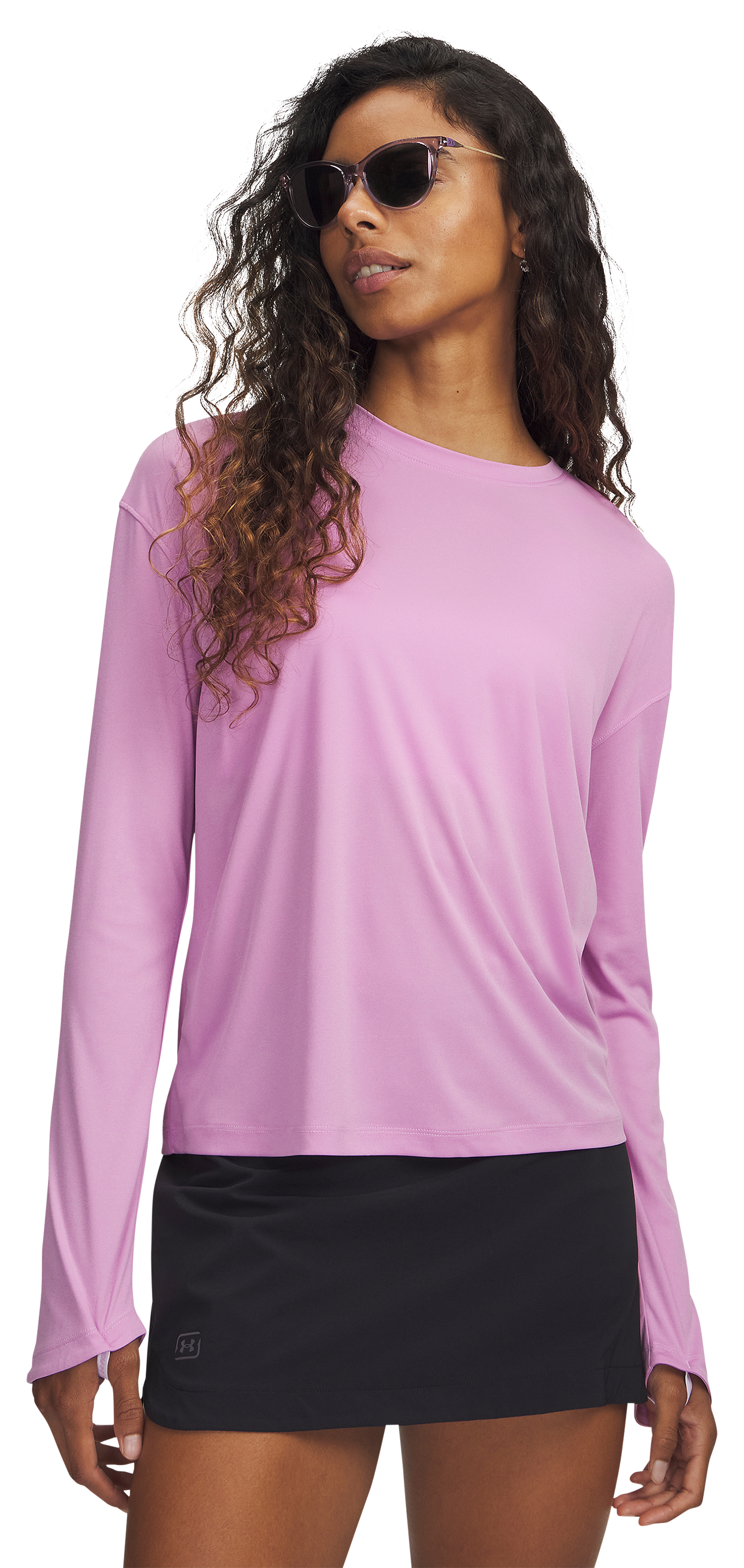 Image of Under Armour Fish Elite Long-Sleeve Shirt - Pink Dawn