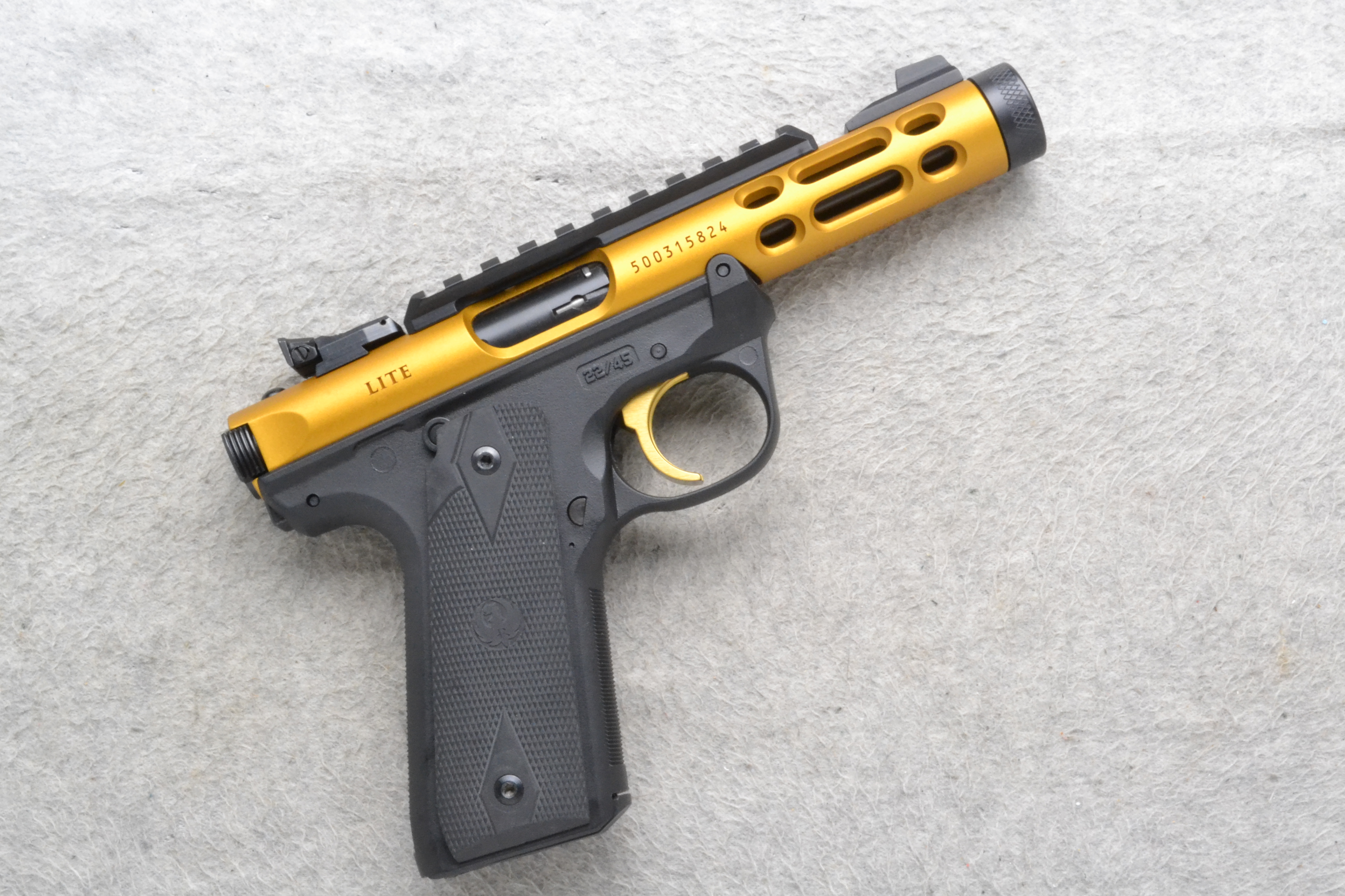 ++RUGER MARK IV LITE .22 LONG RI - Ruger