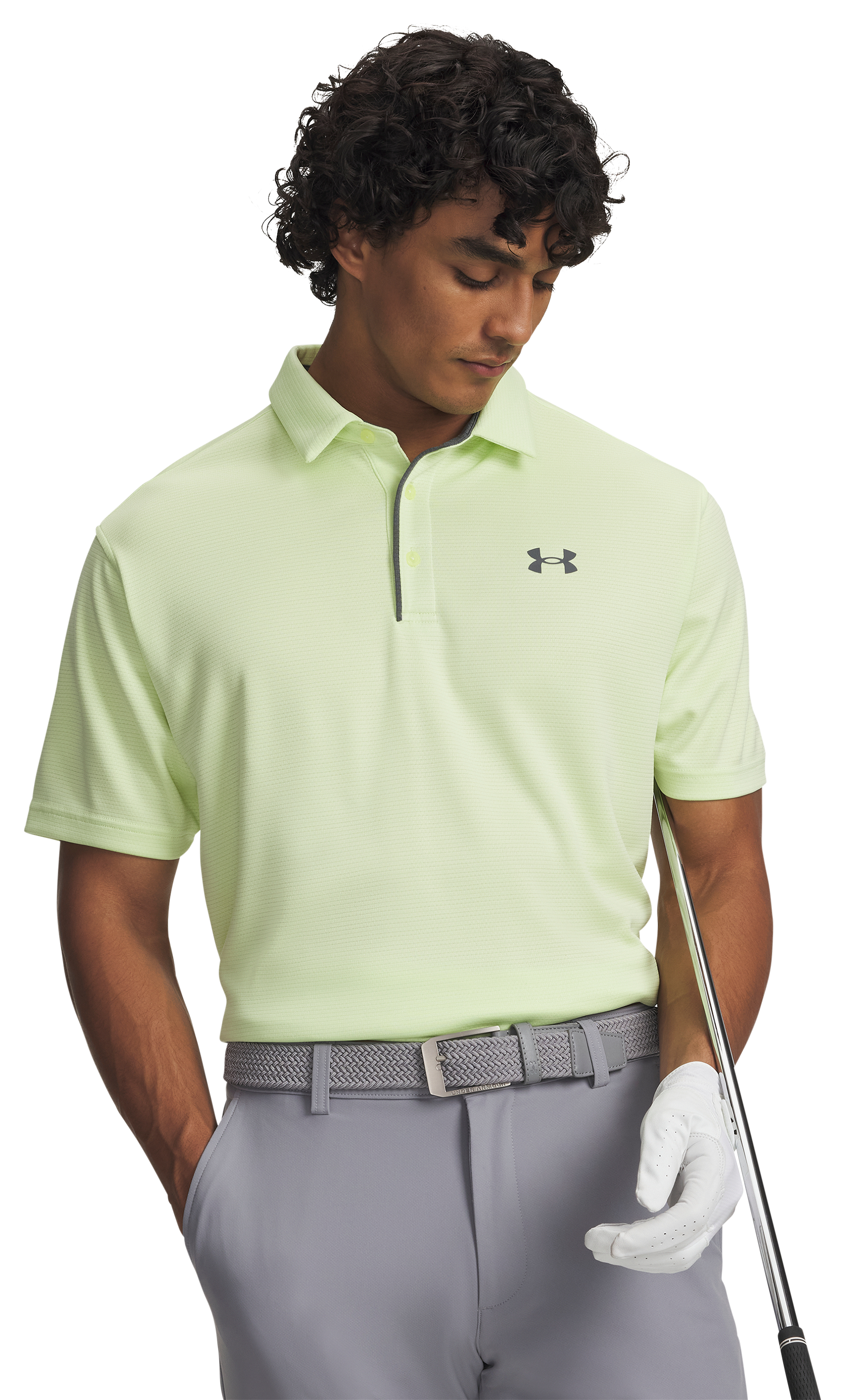 Image of Under Armour Tech Short-Sleeve Polo - Fade Green