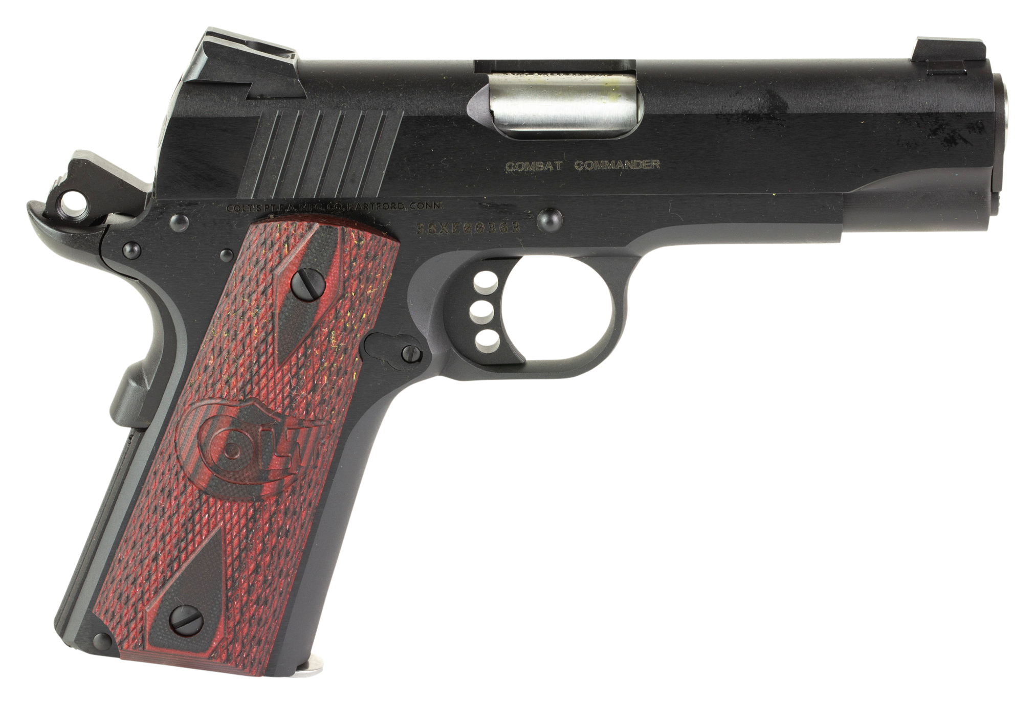 Colt Combat Commander Pistol  9  38 Super