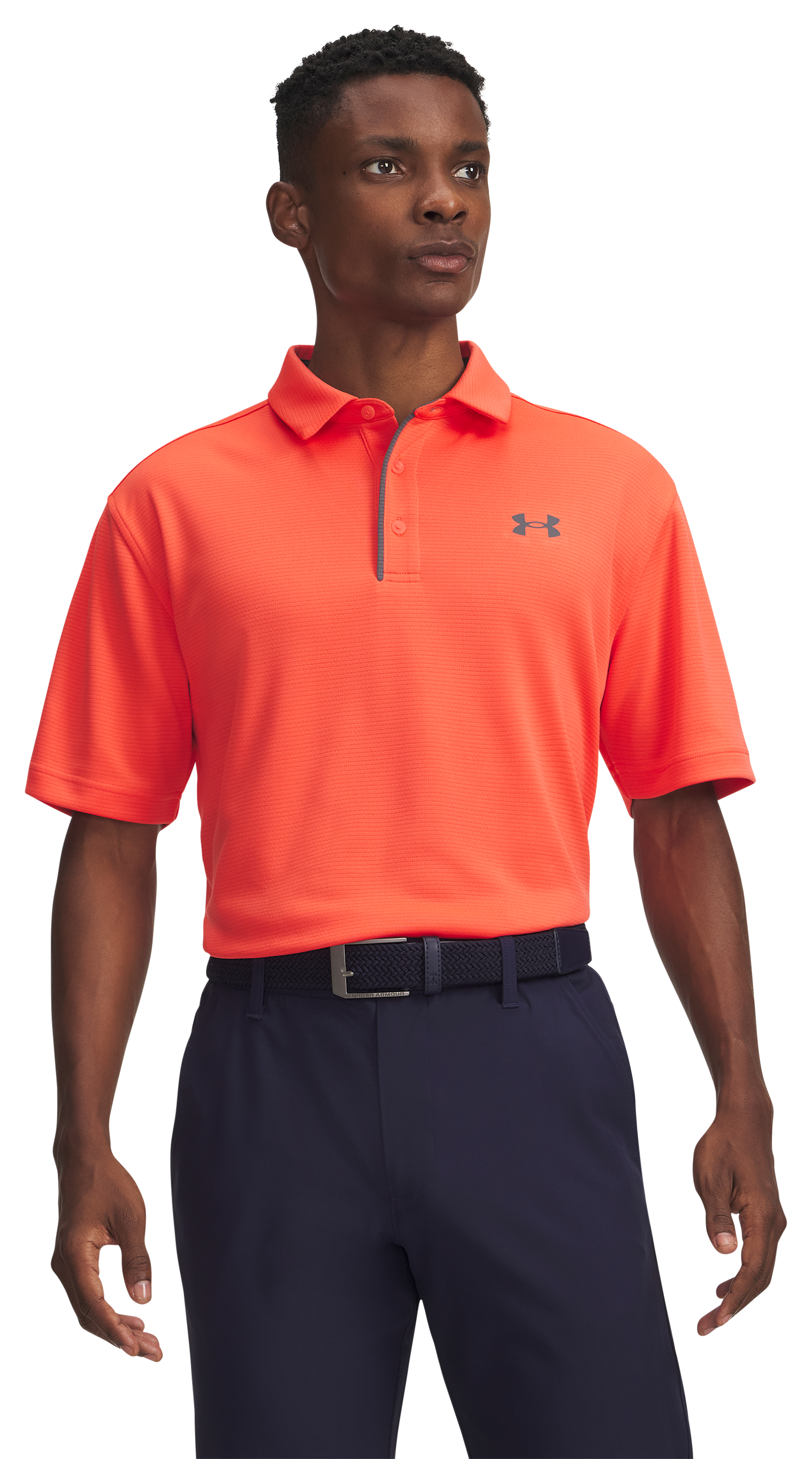 Image of Under Armour Tech Short-Sleeve Polo - Venom Red