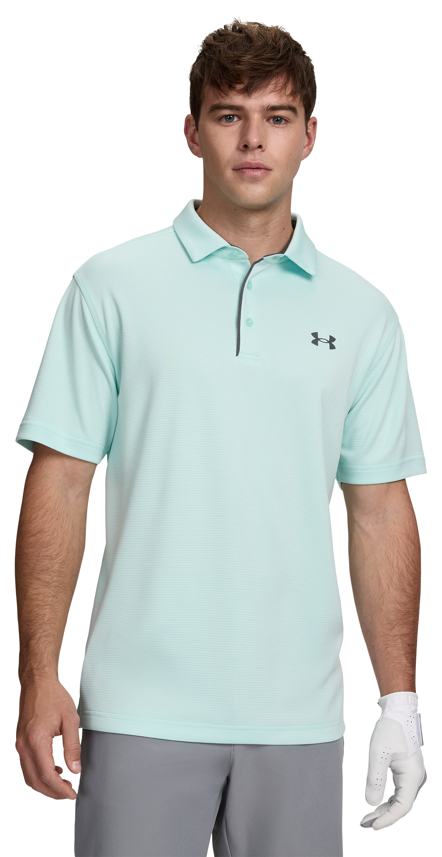 Image of Under Armour Tech Short-Sleeve Polo - Refresh Mint