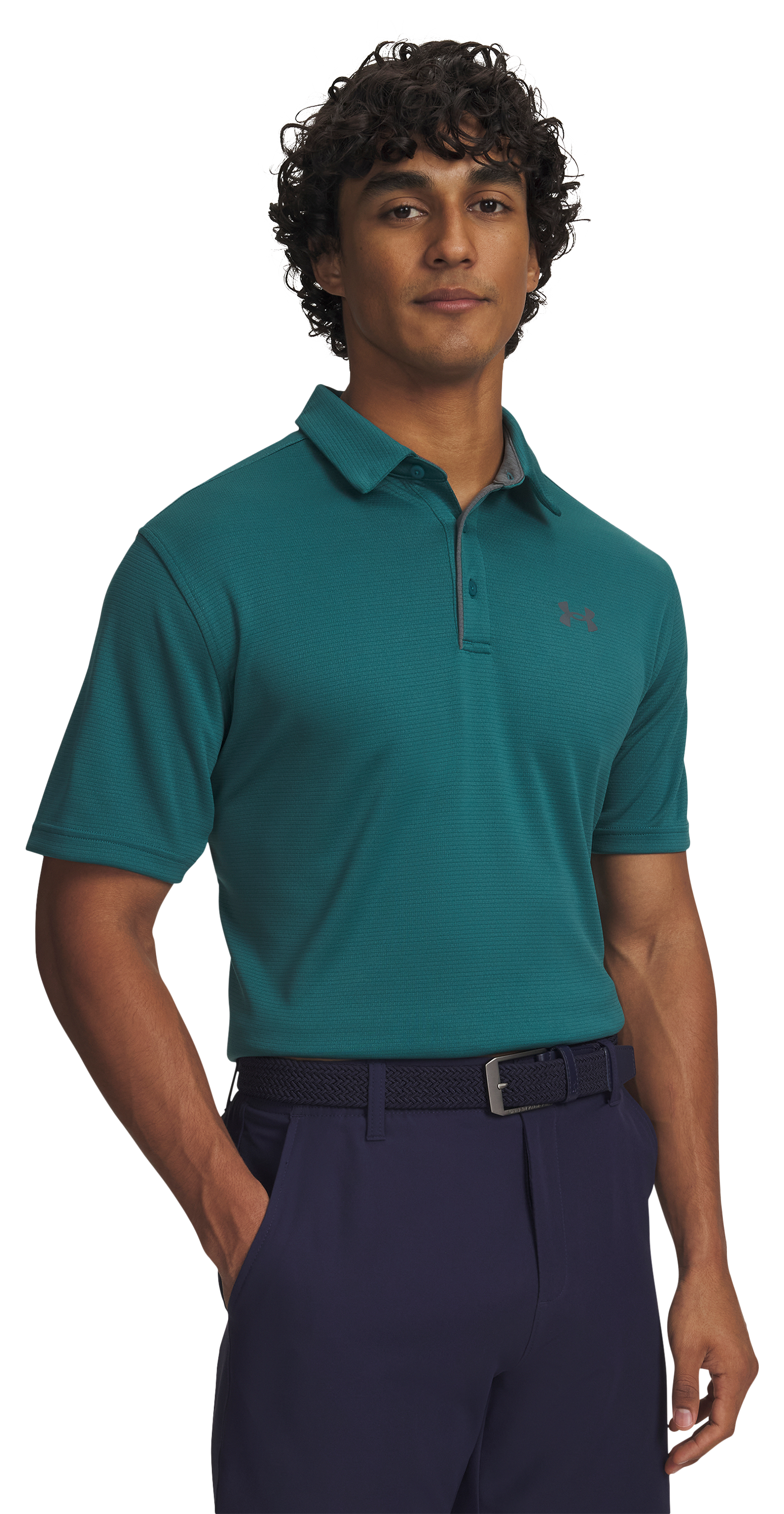 Image of Under Armour Tech Short-Sleeve Polo - Rack Green