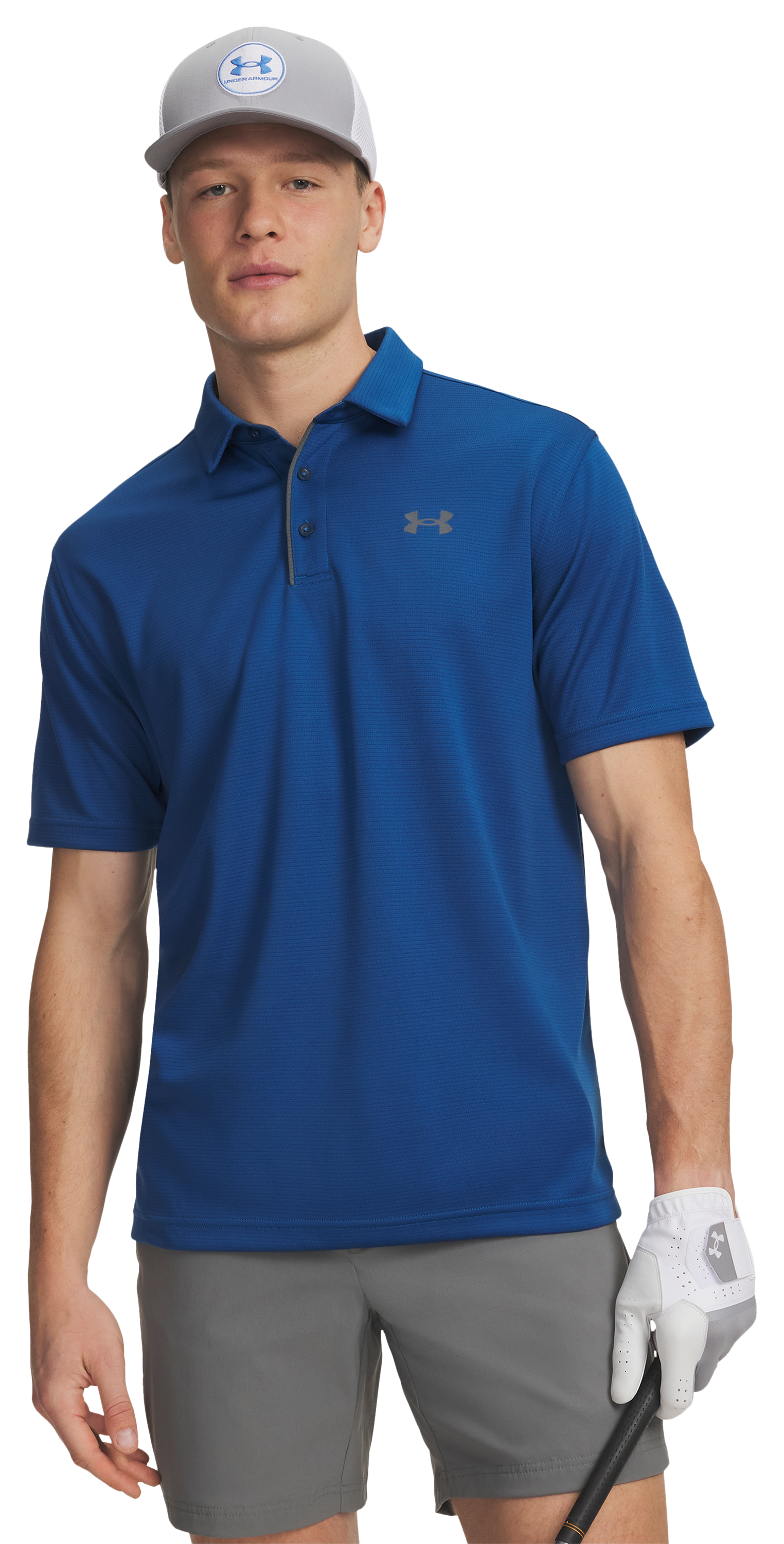 Image of Under Armour Tech Short-Sleeve Polo - Varsity Blue