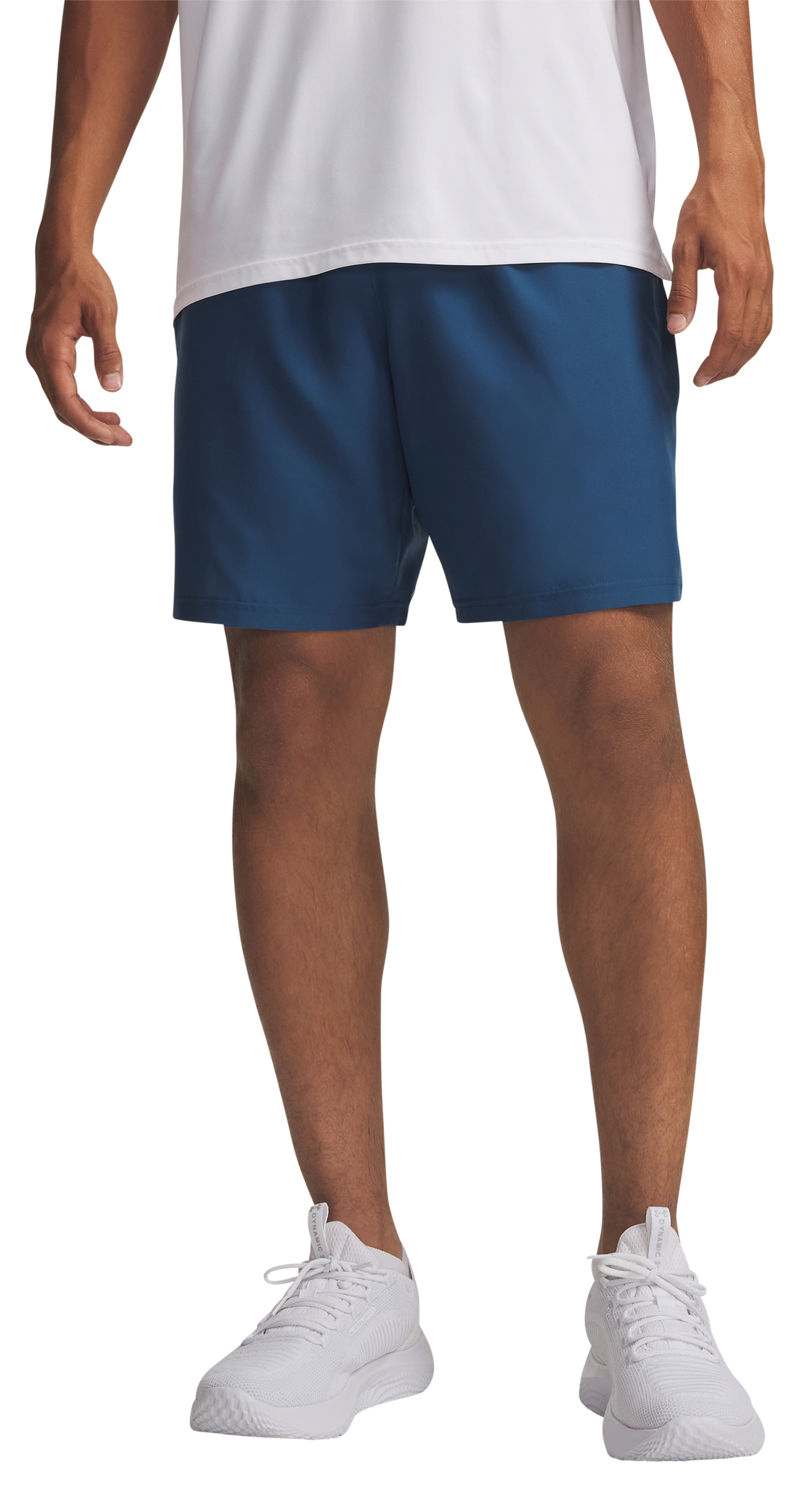 Image of Under Armour Tech Woven Wordmark Shorts - Wham Blue