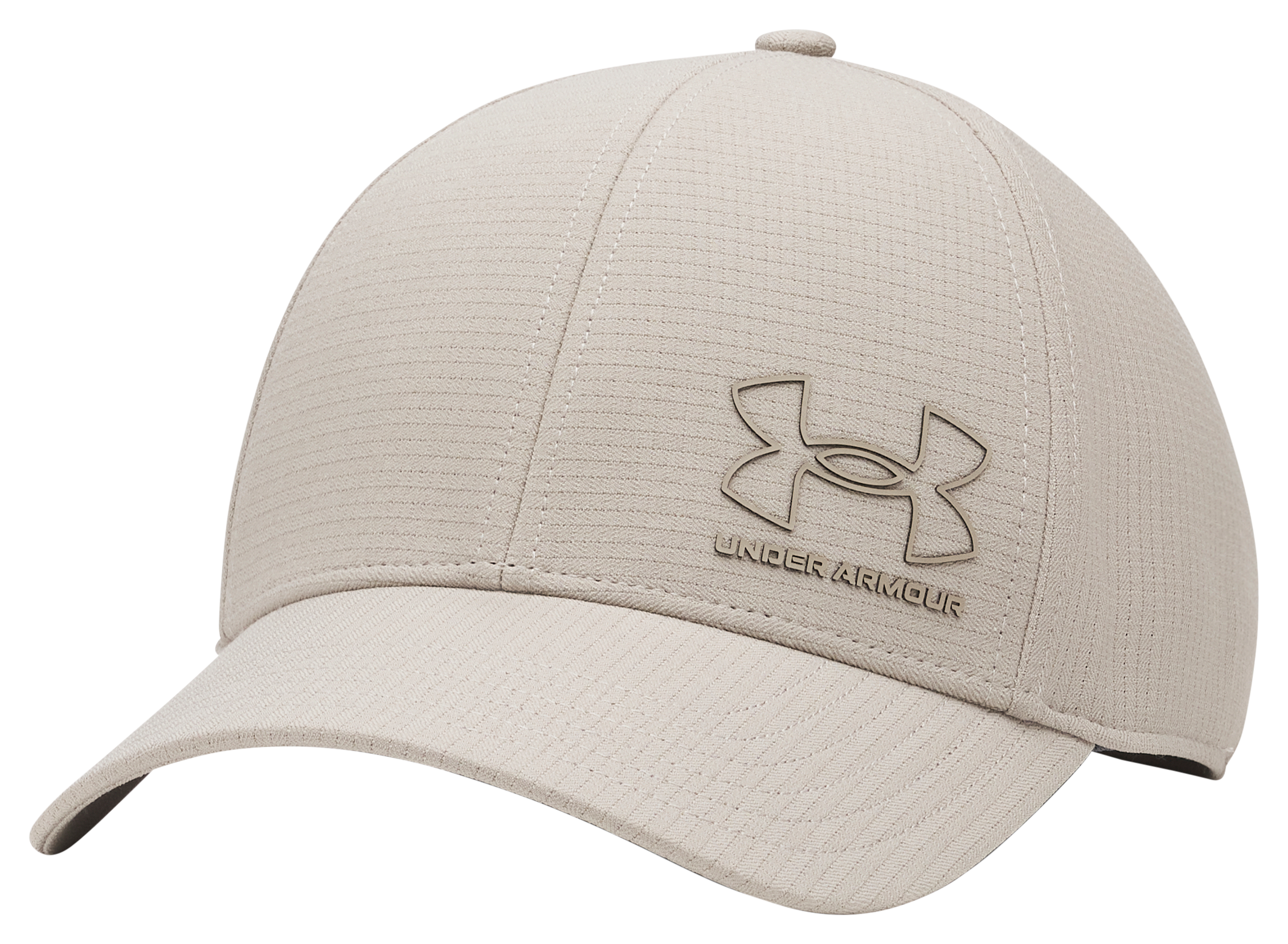 Image of Under Armour ArmourVent Low Stretch-Fit Cap - Timberwolf Taupe