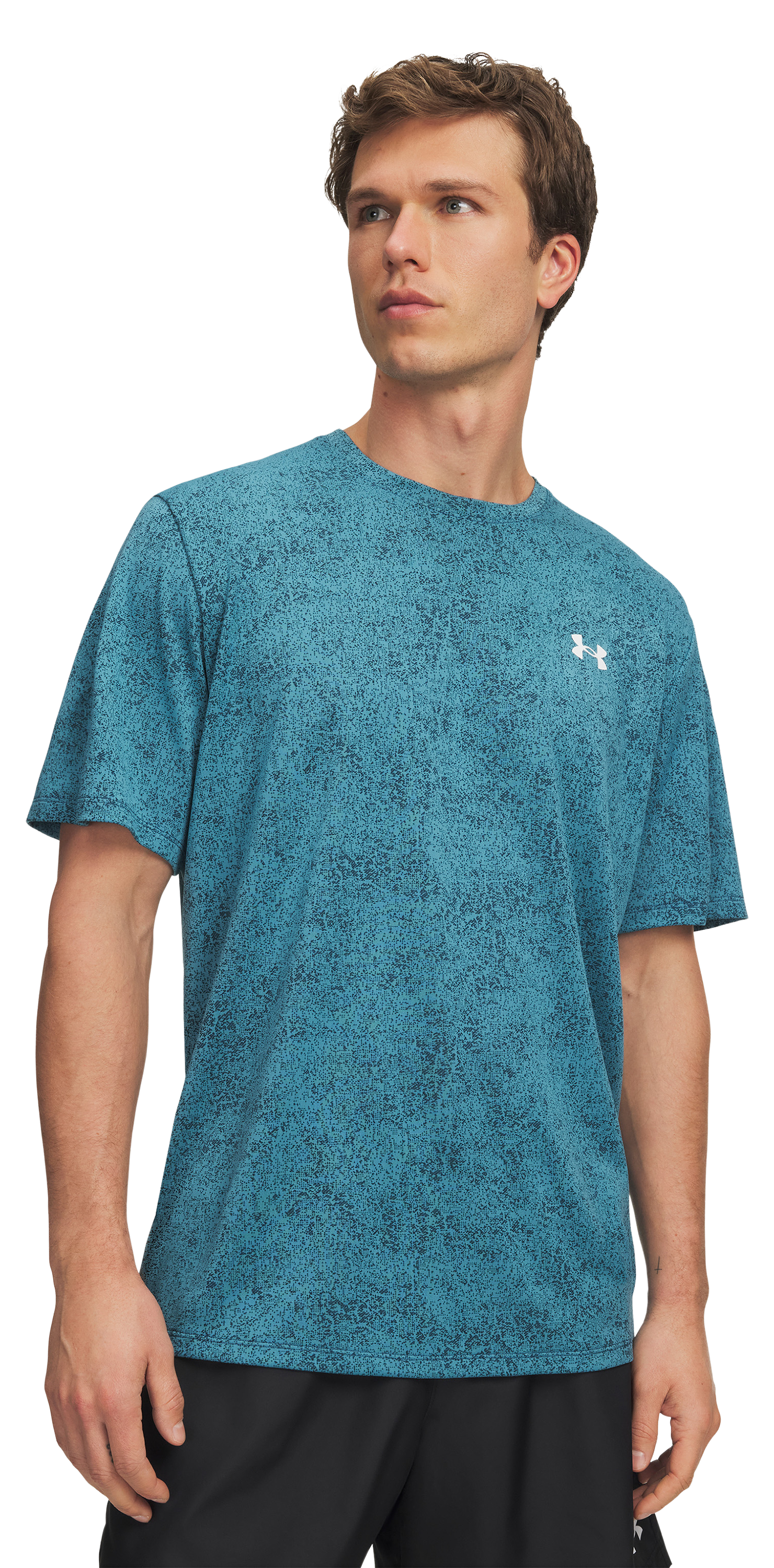 Image of Under Armour Tech 2.0 Pixelate Short-Sleeve T-Shirt - Wham Blue