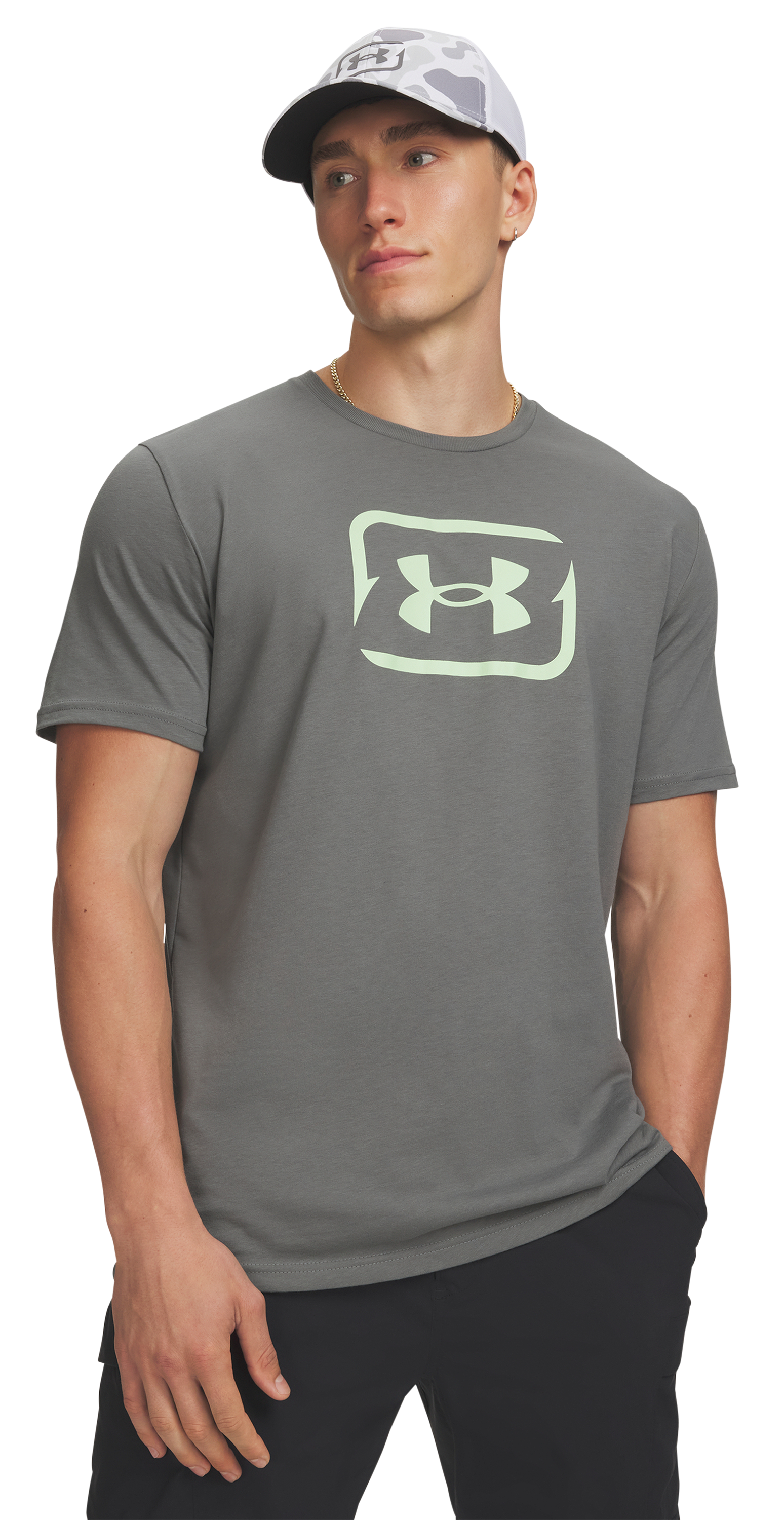UNDER ARMOUR Fish Logo Short-Sleeve T-Shirt