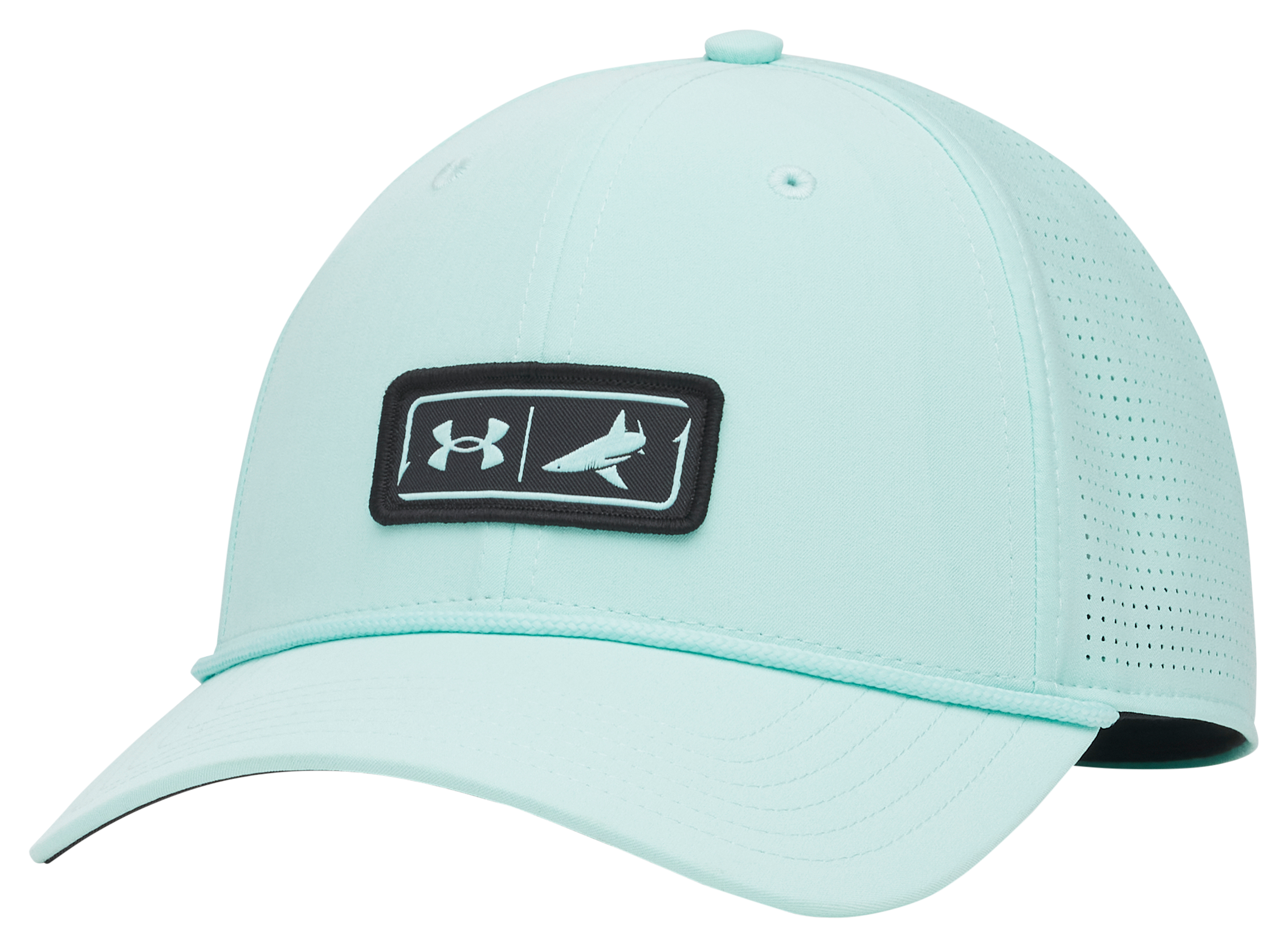 Image of Under Armour BTH Fish Snapback Cap - Neo Turquoise