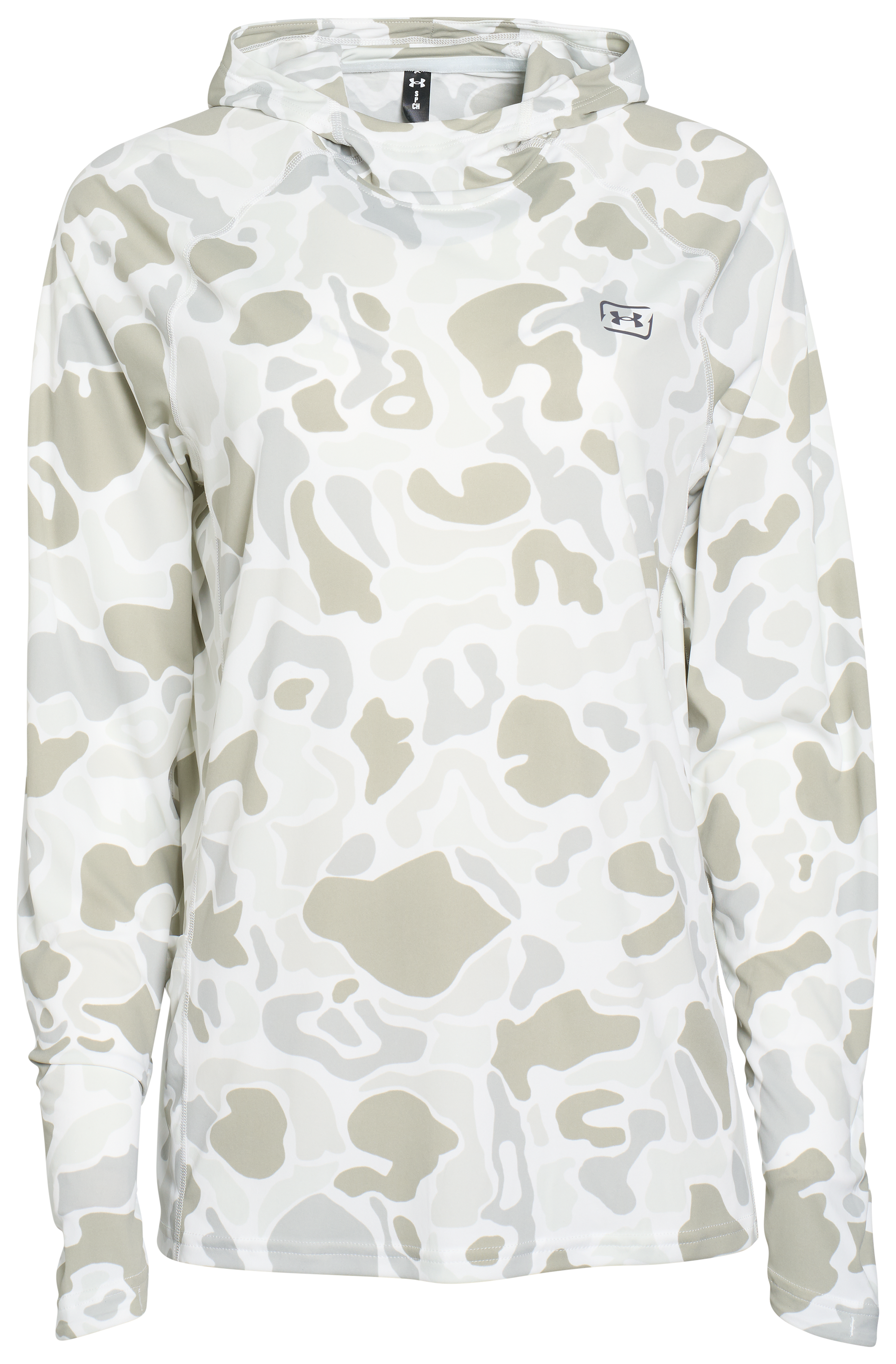 Image of Under Armour Fish Elite Printed Hoodie - White 101