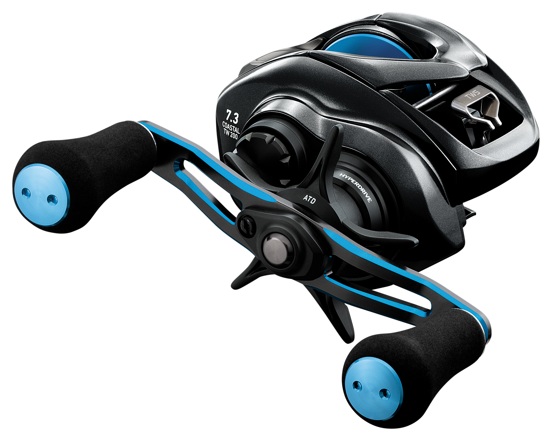 Image of Daiwa Coastal TW 200 Baitcast Reel - Left