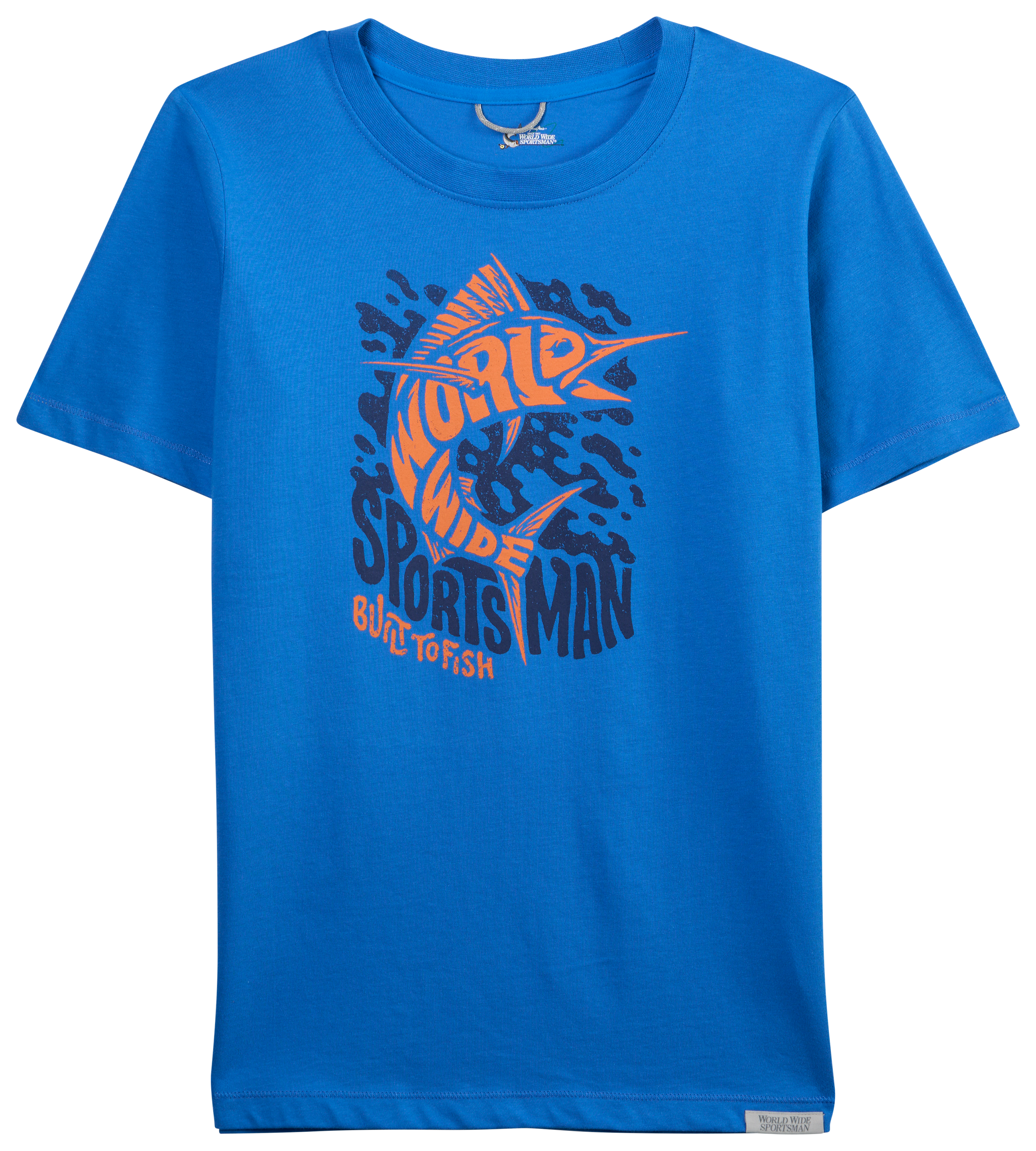 Image of World Wide Sportsman Graphic Short-Sleeve T-Shirt for Kids - Palace Blue