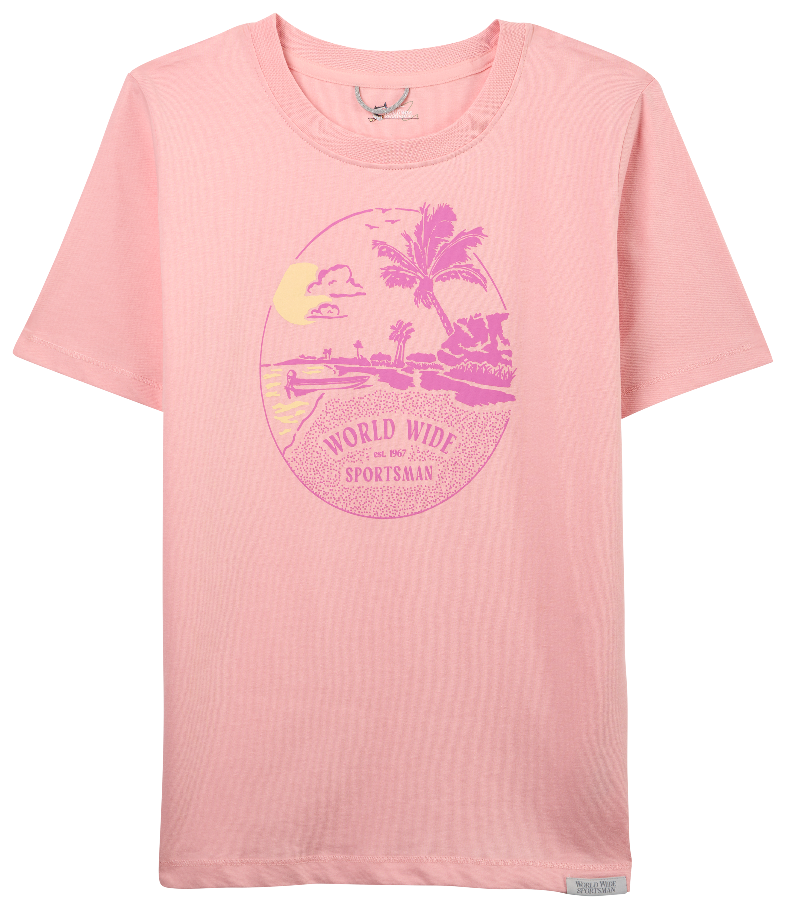 Image of World Wide Sportsman Graphic Short-Sleeve T-Shirt for Kids - Blossom