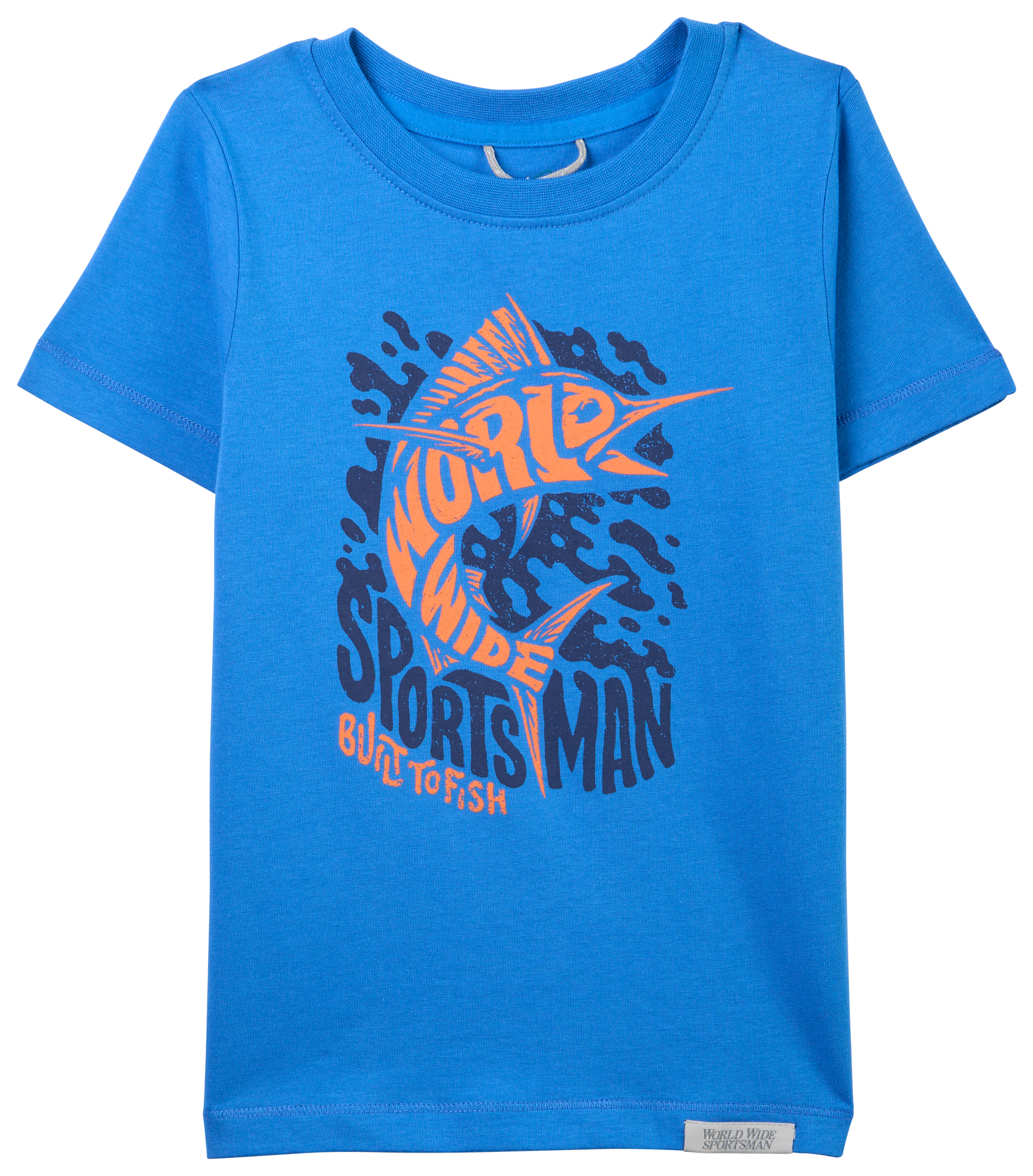 Image of World Wide Sportsman Graphic Short-Sleeve T-Shirt for Toddlers - Palace Blue