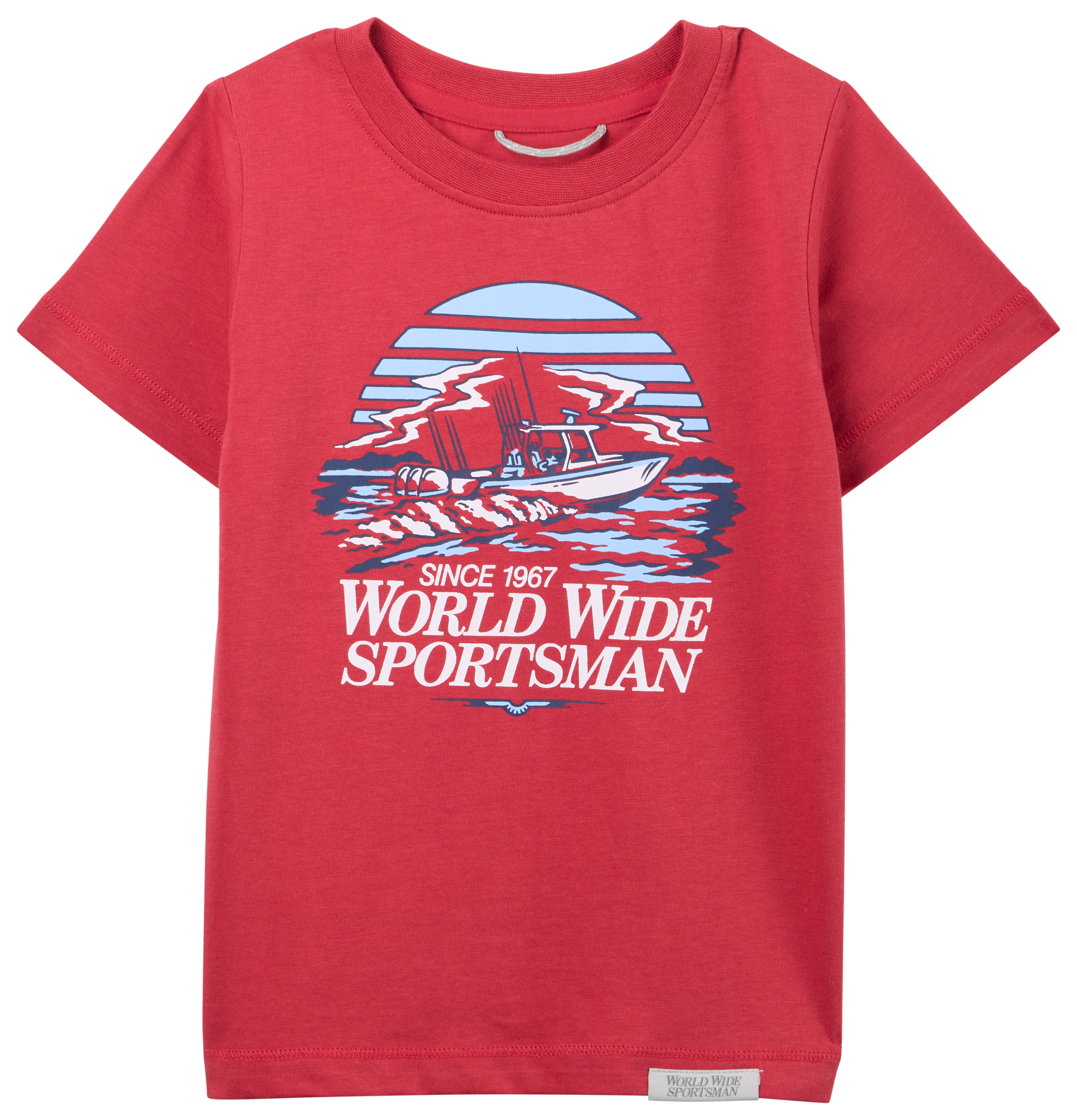 Image of World Wide Sportsman Graphic Short-Sleeve T-Shirt for Toddlers - Cardinal Red
