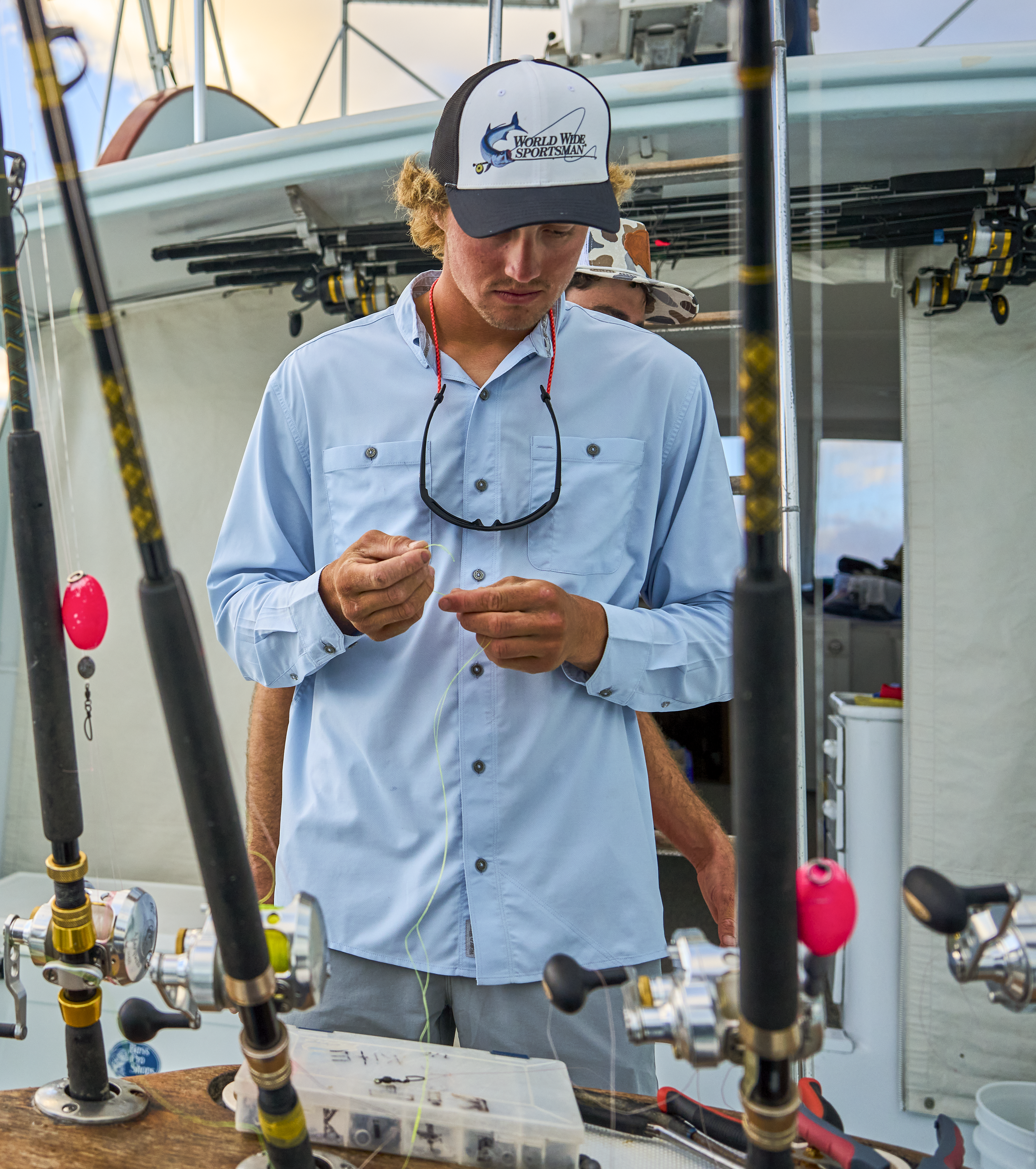 World Wide Sportsman Ultimate Angler 3D Cool Solid Long-Sleeve Shirt