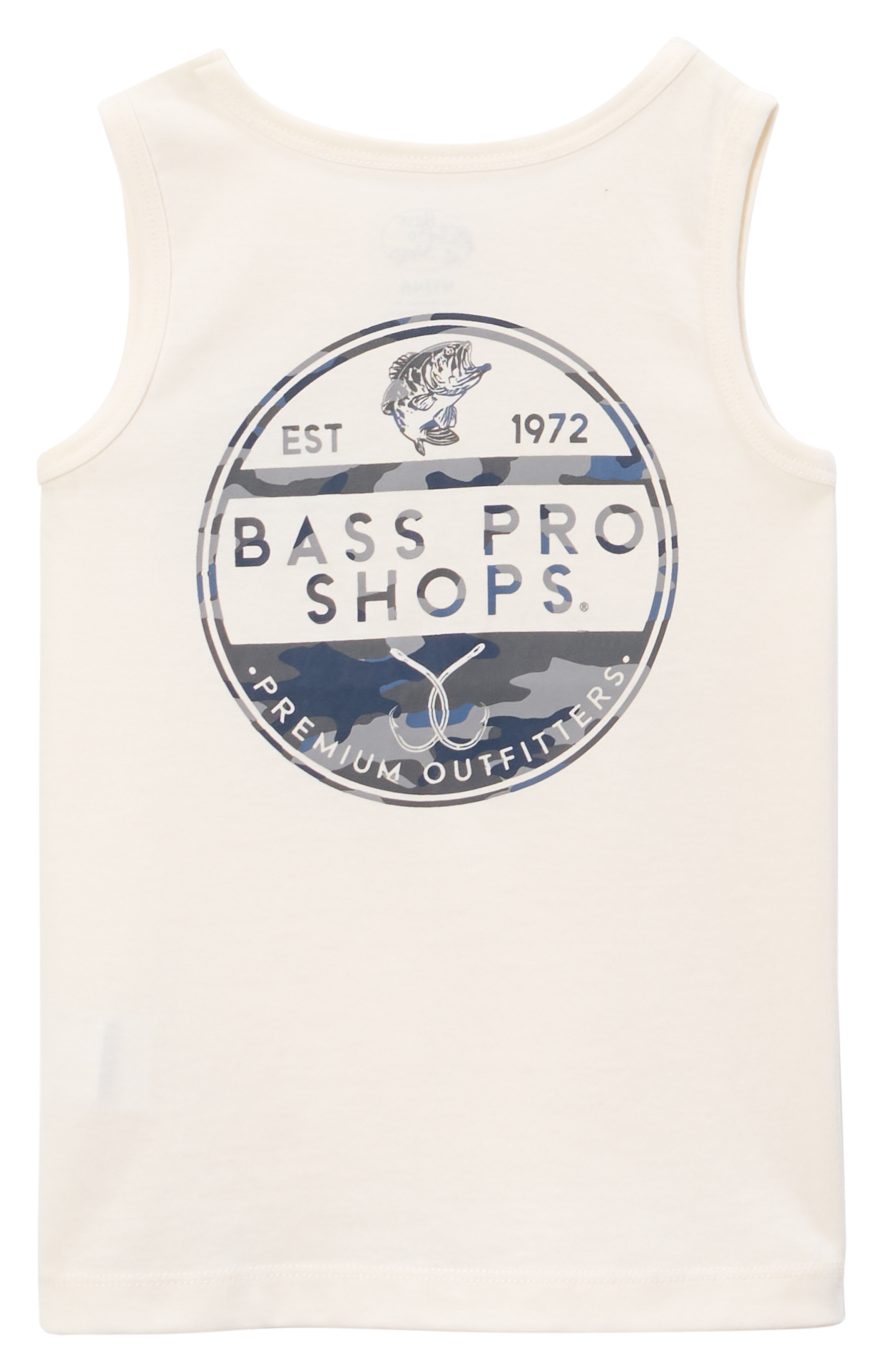 Image of Bass Pro Shops Premium Outfitters Tank Top for Toddlers - Egret
