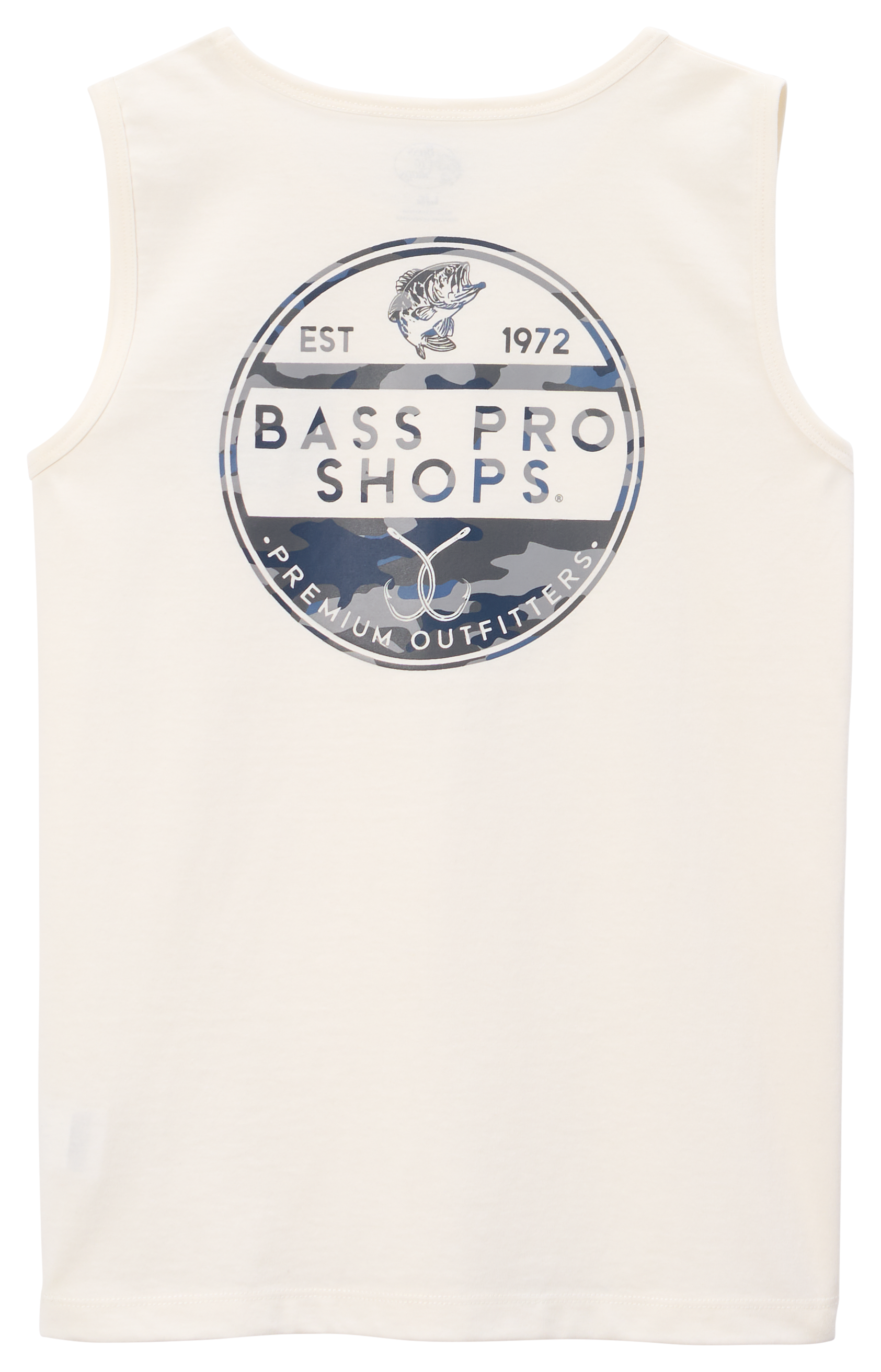 Image of Bass Pro Shops Premium Outfitters Tank Top for Kids - Egret