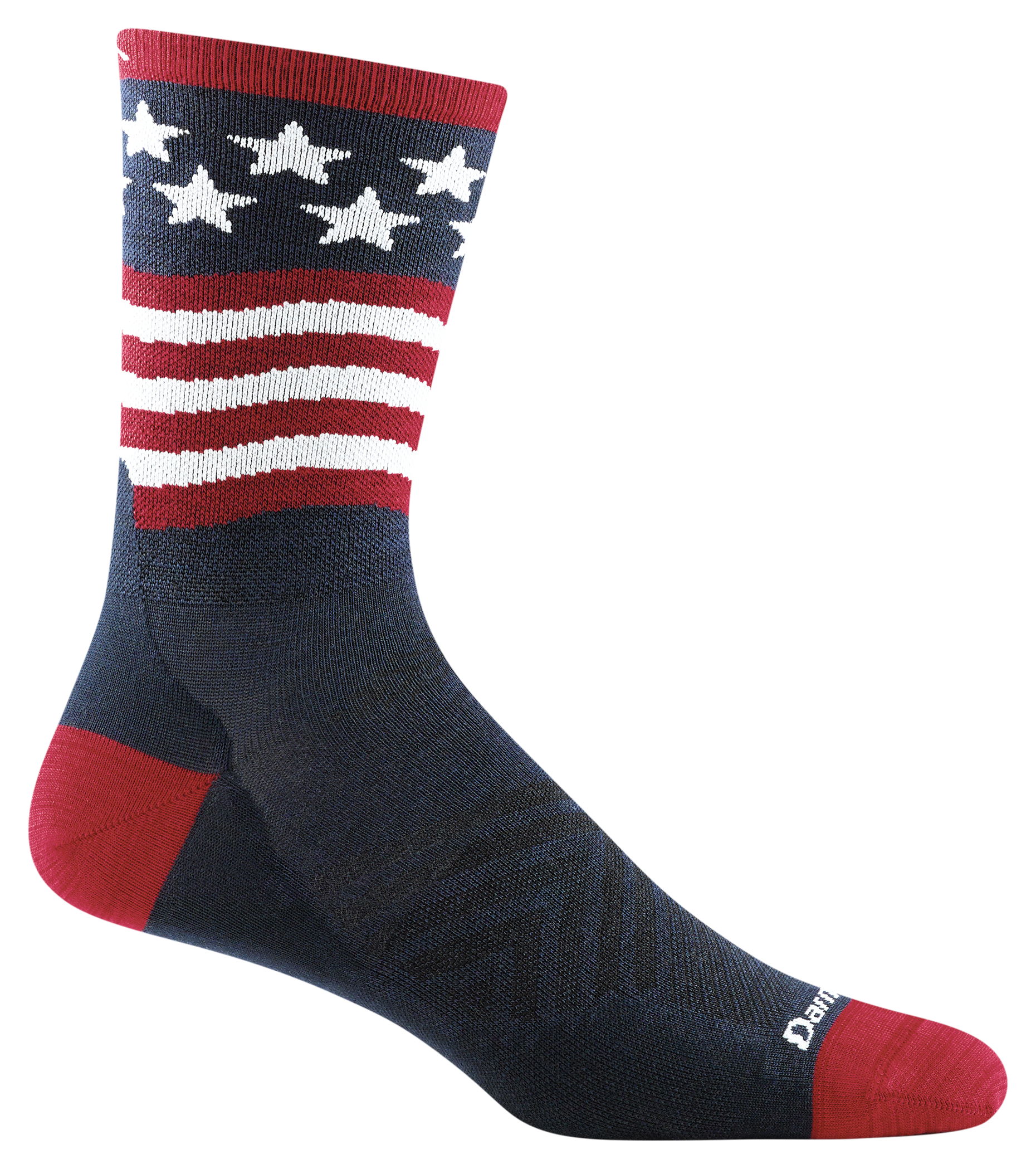 Image of Darn Tough Patriot Micro-Crew Ultralightweight Running Socks for Men - L 10-12