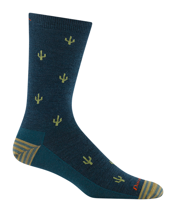 Image of Darn Tough Wool'D Wool'D West Lightweight Crew Socks for Men - Dark Teal