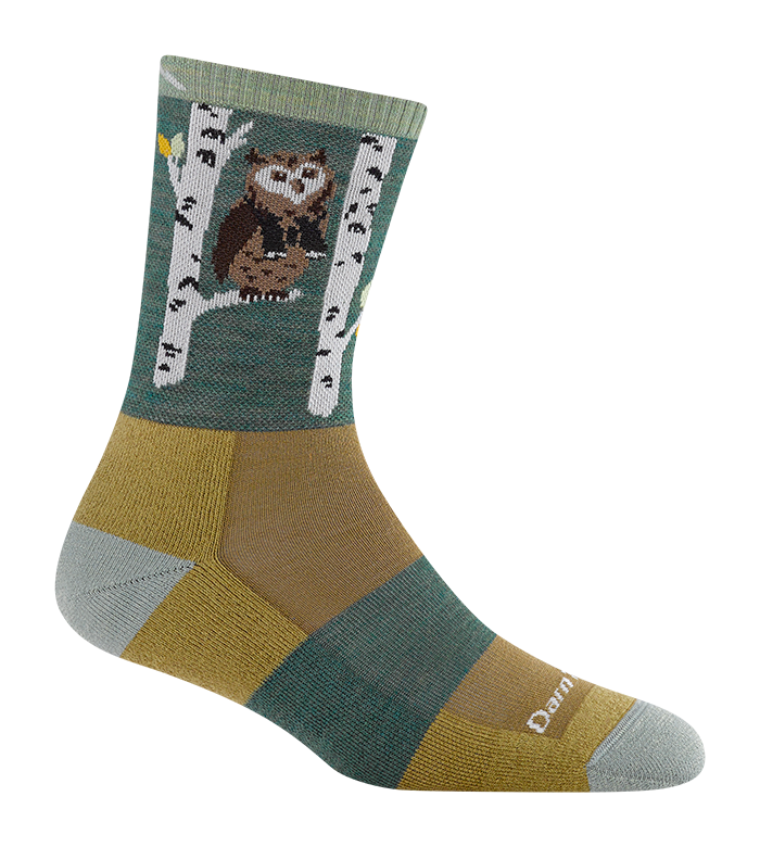 Image of Darn Tough Critter Club Micro Crew Lightweight Hiking Socks for Women