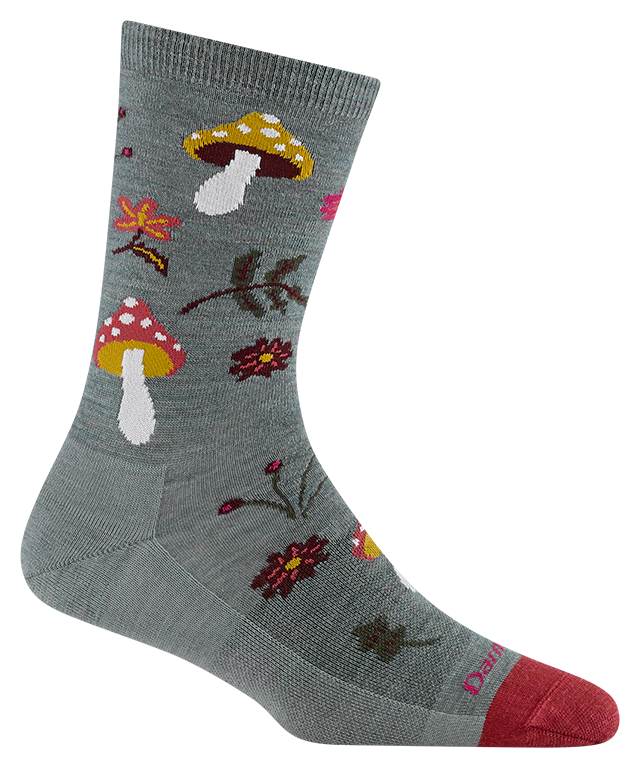 Image of Darn Tough Shroom Bloom Lightweight Crew Socks for Women