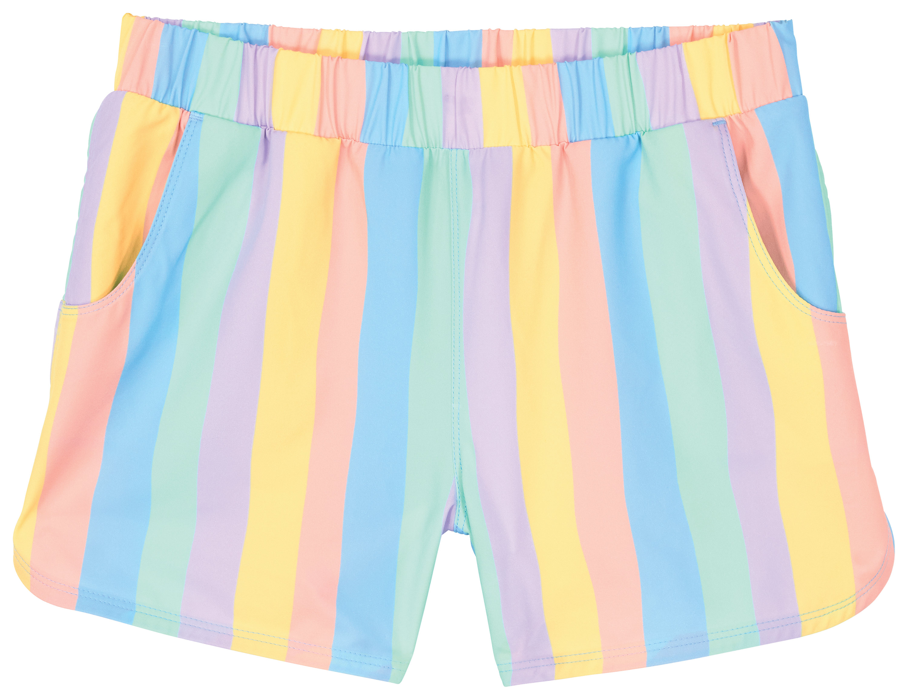 Image of World Wide Sportsman Charter Shorts for Toddlers - Wavy Stripe
