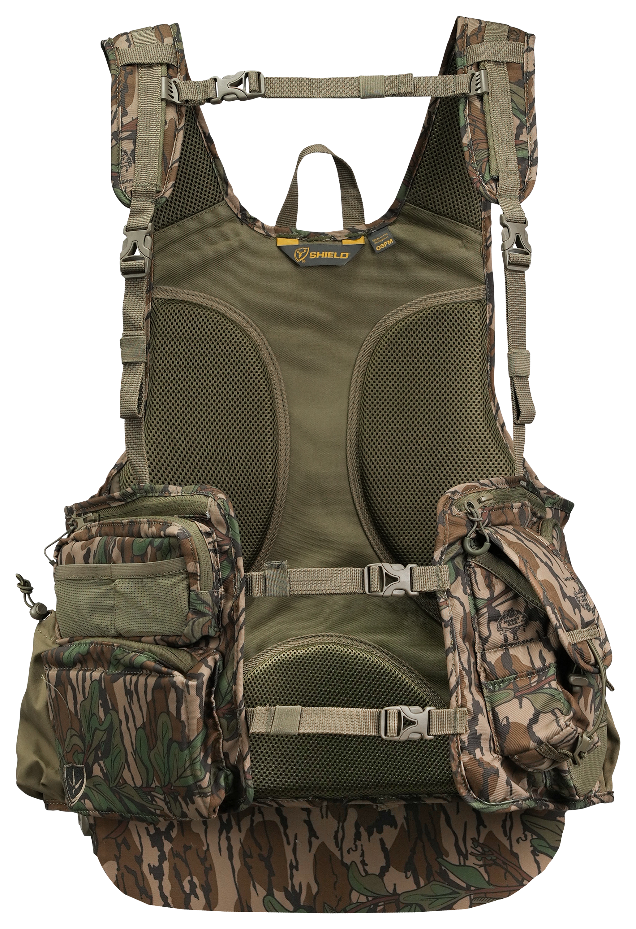 Image of Blocker Outdoors Finisher BT Strap Vest - Mossy Oak Greenleaf