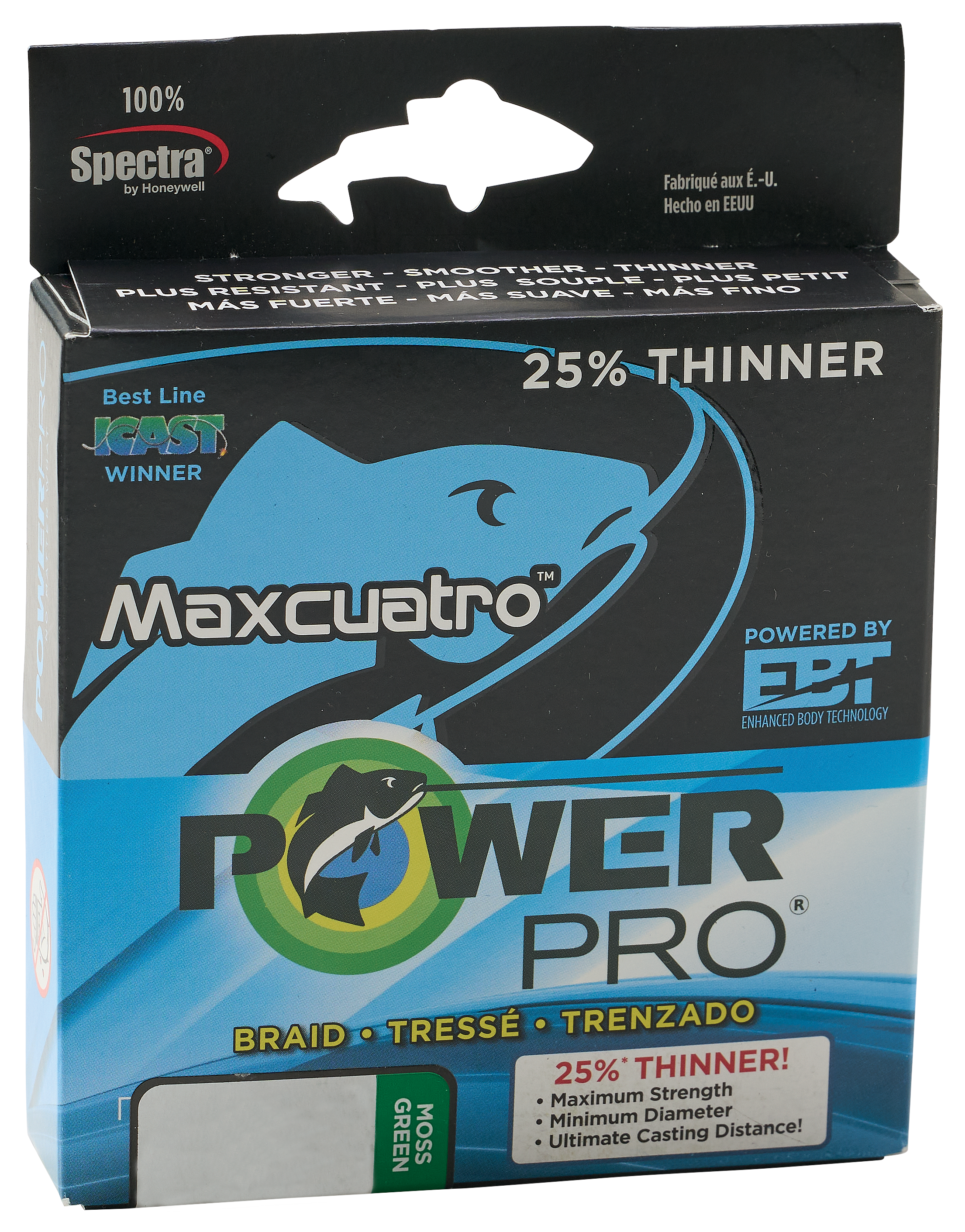 Image of PowerPro Maxcuarto Braided Fishing Line - 30 lb. test
