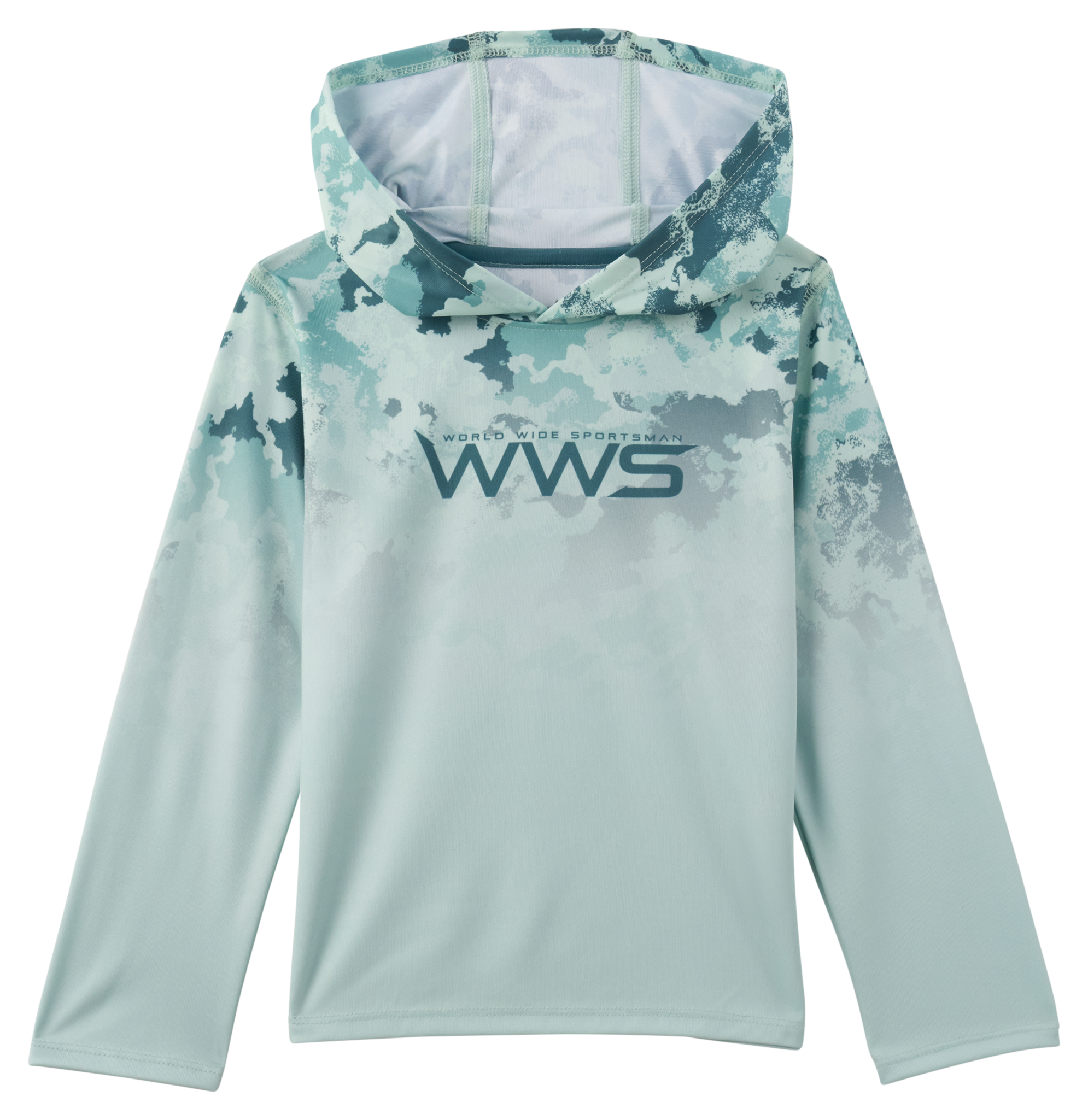 Image of World Wide Sportsman Surfcaster Knit Hoodie for Toddlers - Swell Surf/Spray