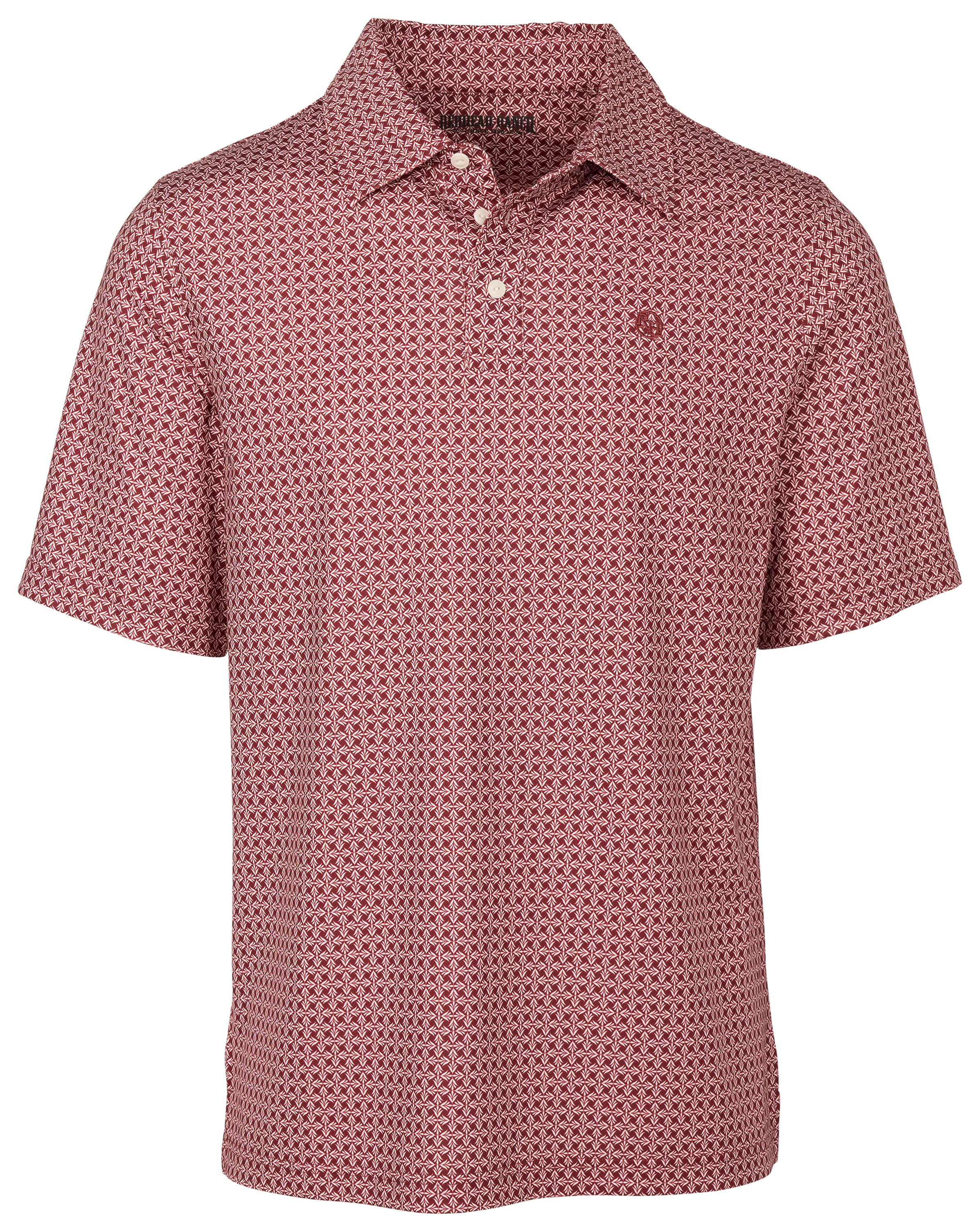 Image of RedHead Ranch Four Buttes Short-Sleeve Polo for Men - Port Floret