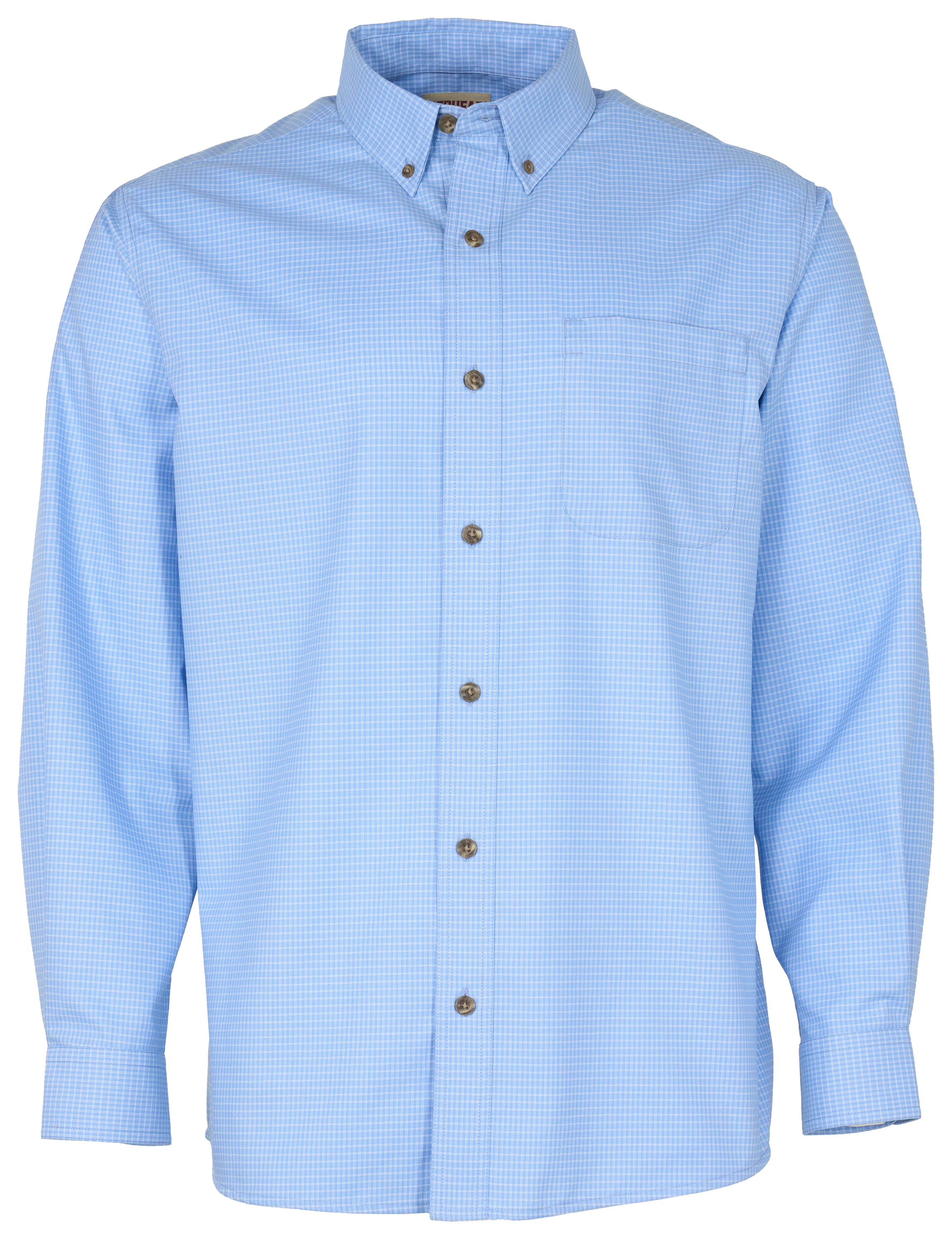 Image of RedHead Wrinkle-Free Easy-Care Button-Down Long-Sleeve Shirt - Marina Glenwood