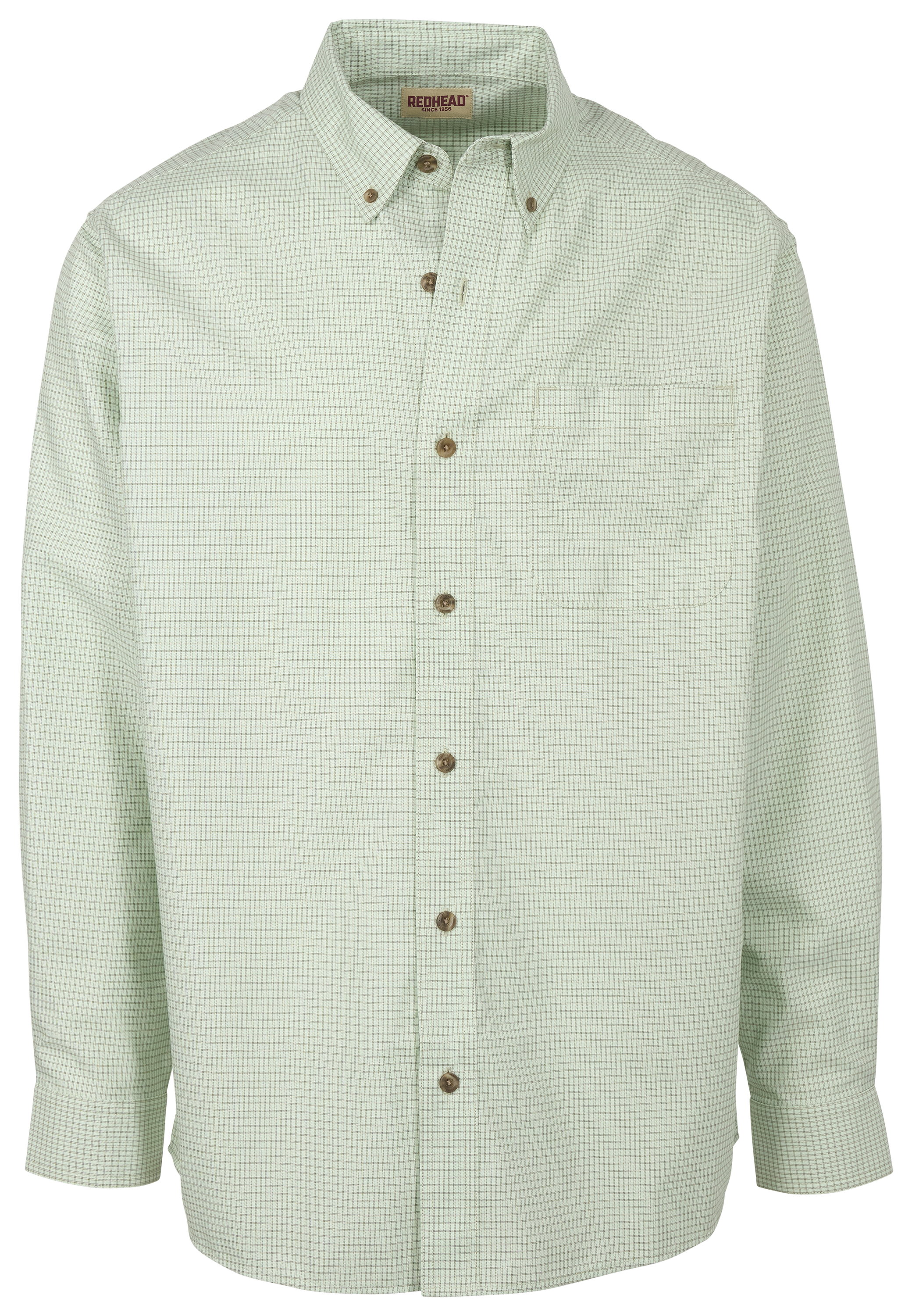 Image of RedHead Wrinkle-Free Easy-Care Button-Down Long-Sleeve Shirt - Lily Glenwood
