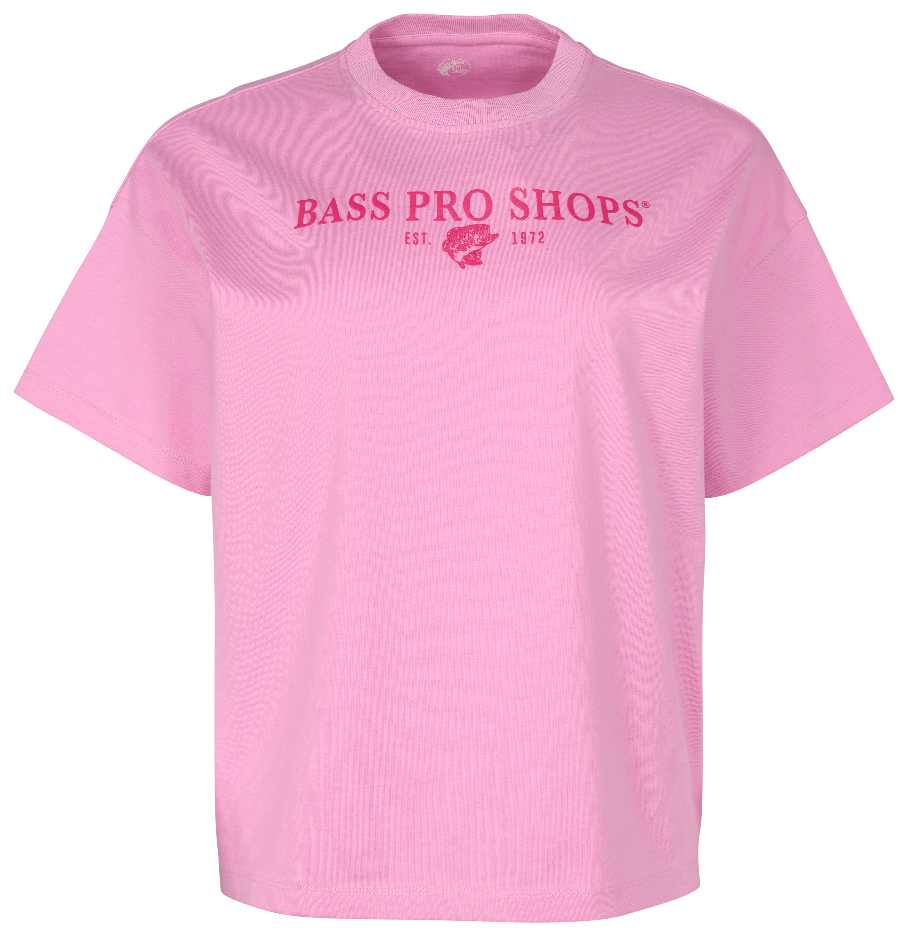 Image of Bass Pro Shops Heavyweight Logo Short-Sleeve T-Shirt - Lilac Chiffon