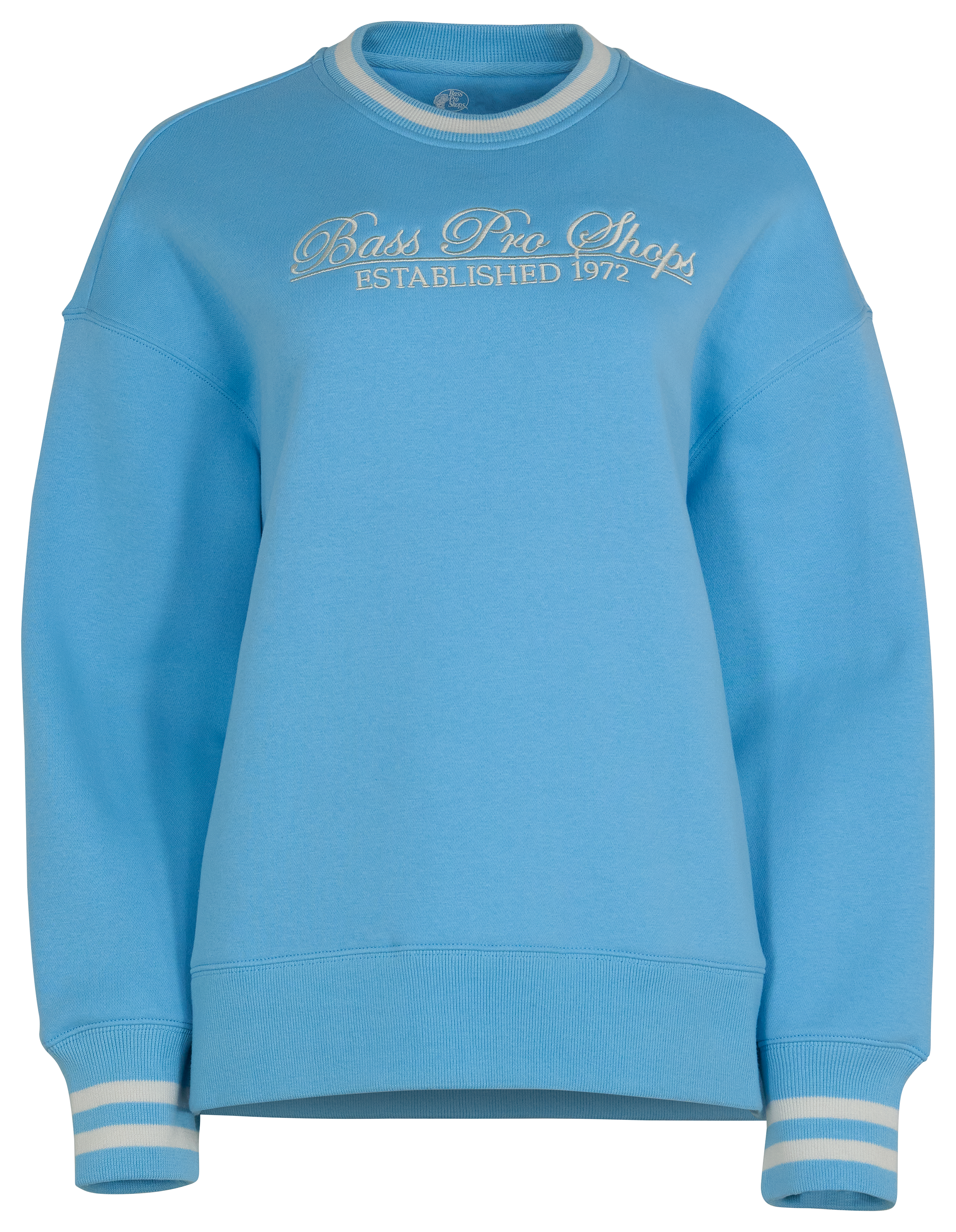 Image of Bass Pro Shops Embroidered Logo Tunic Sweatshirt - Baltic