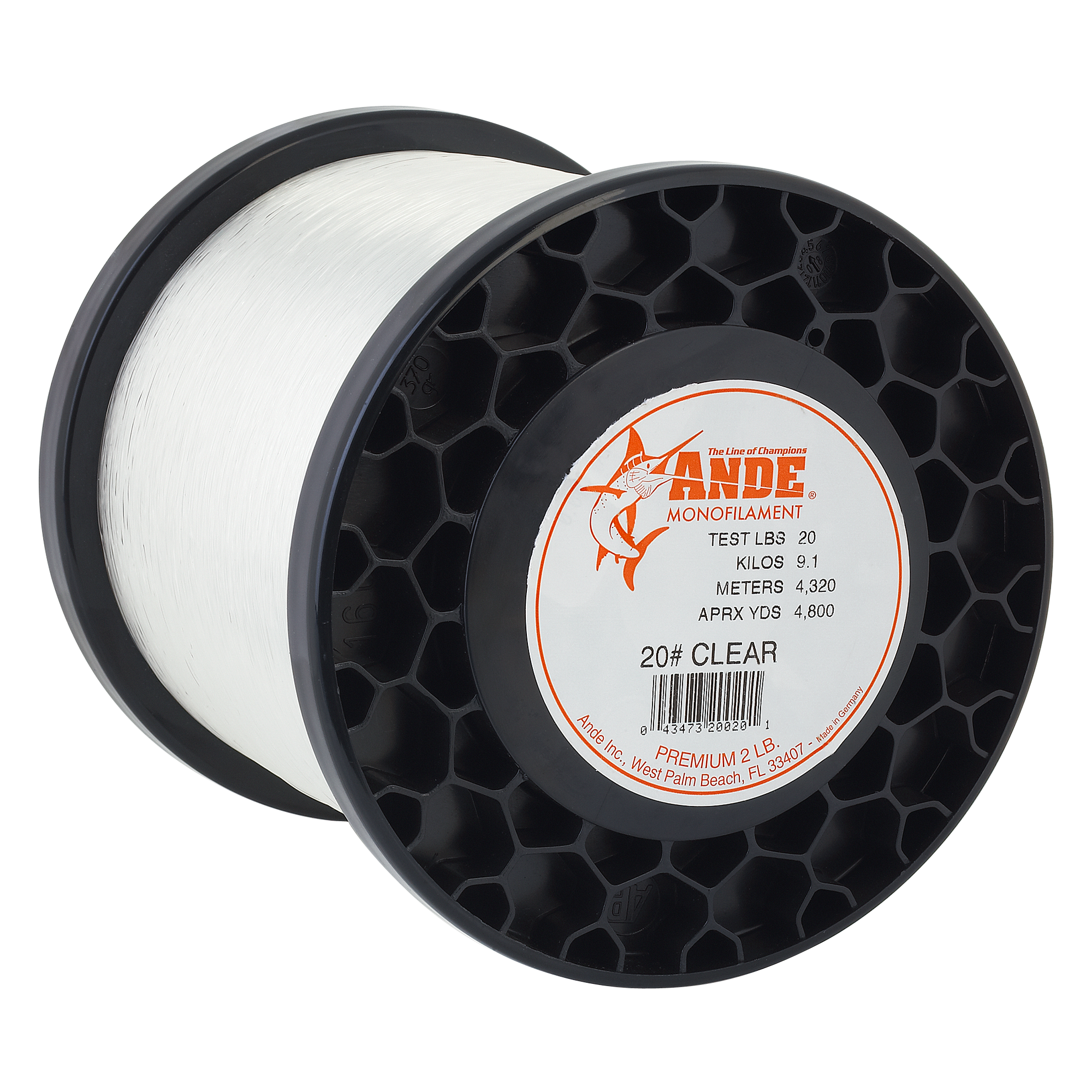 Ande Back Country Monofilament Fishing Line