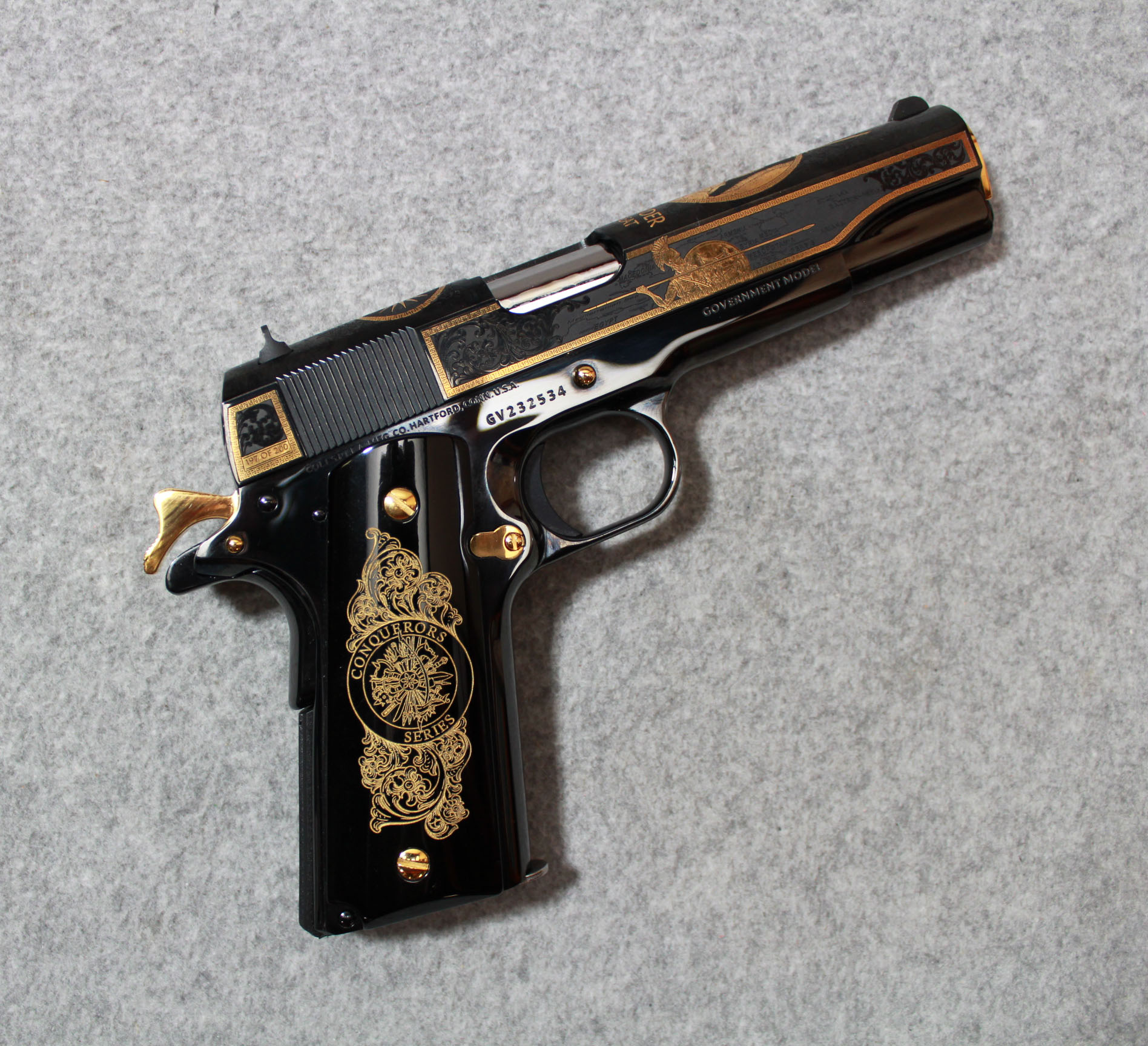 Image of "Colt ~ ""Alexander the Great"" Conquerors Series ~ .38 Super"