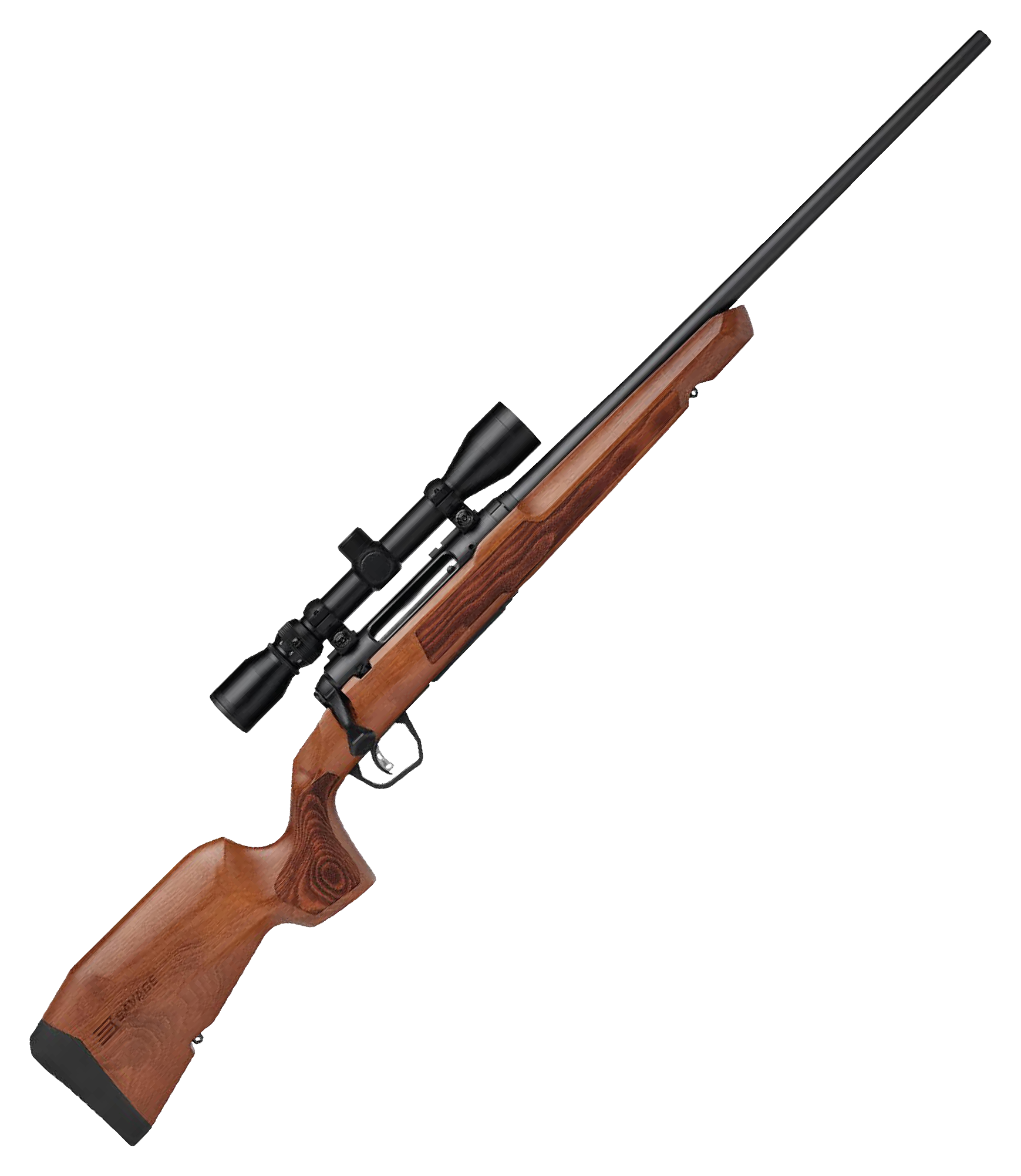 Image of "Savage Axis II XP Hardwood Bolt-Action Rifle with 3-9x40 Scope - 6.5 Creedmoor - 22"""