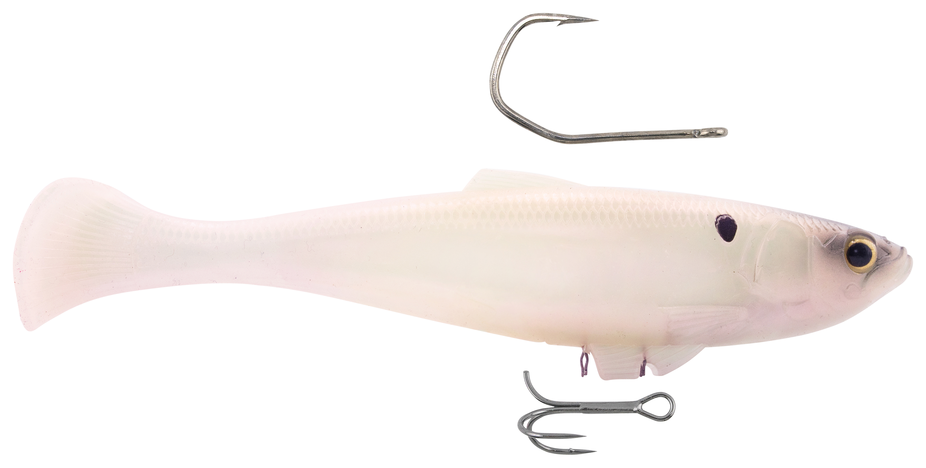 Image of "Z-Man SWAG LT Swimbait - Albino - 6"" - 1-1/4 oz."