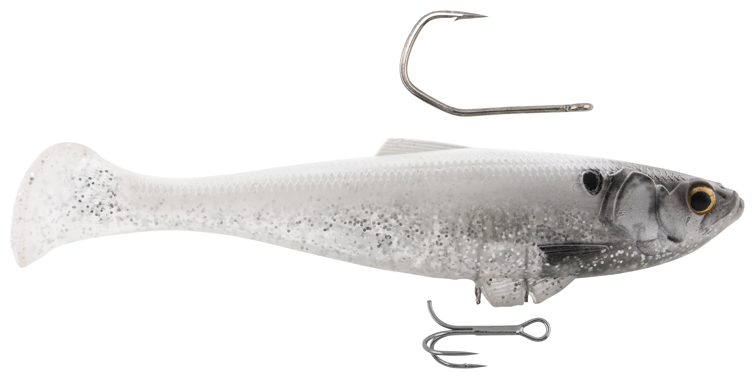 Image of "Z-Man SWAG LT Swimbait - Sight Flash - 6"" - 1-1/4 oz."