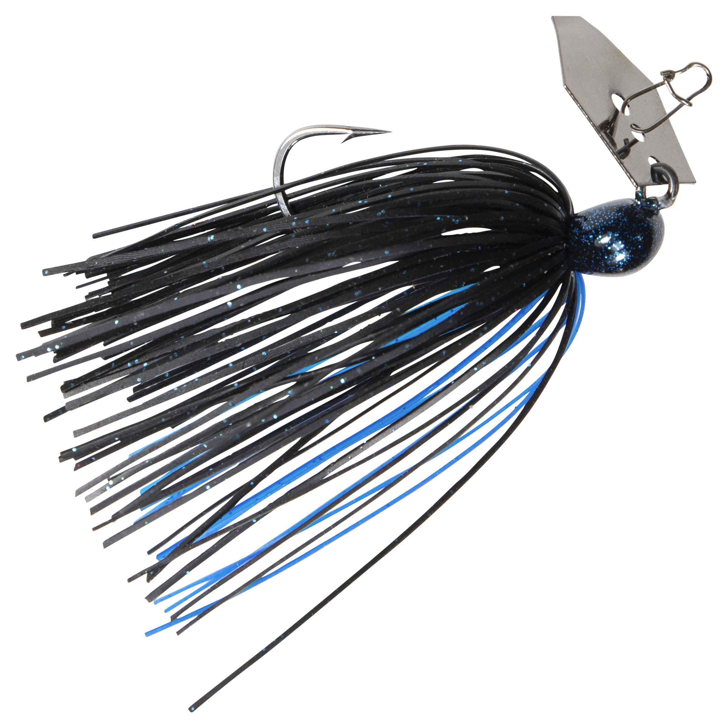 Image of Z-Man ChatterBait MicroMax Bladed Jig - Black Blue - 3/16 oz.