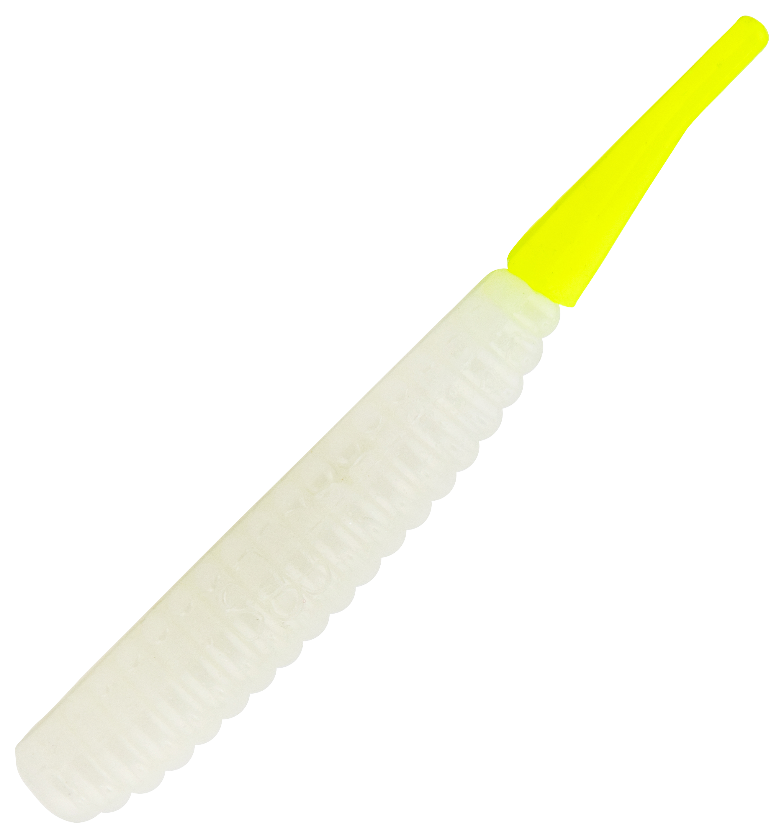 Image of "Z-Man Trout Trick Thick Trick - Glow/Chartreuse Tail- 3-3/4"""