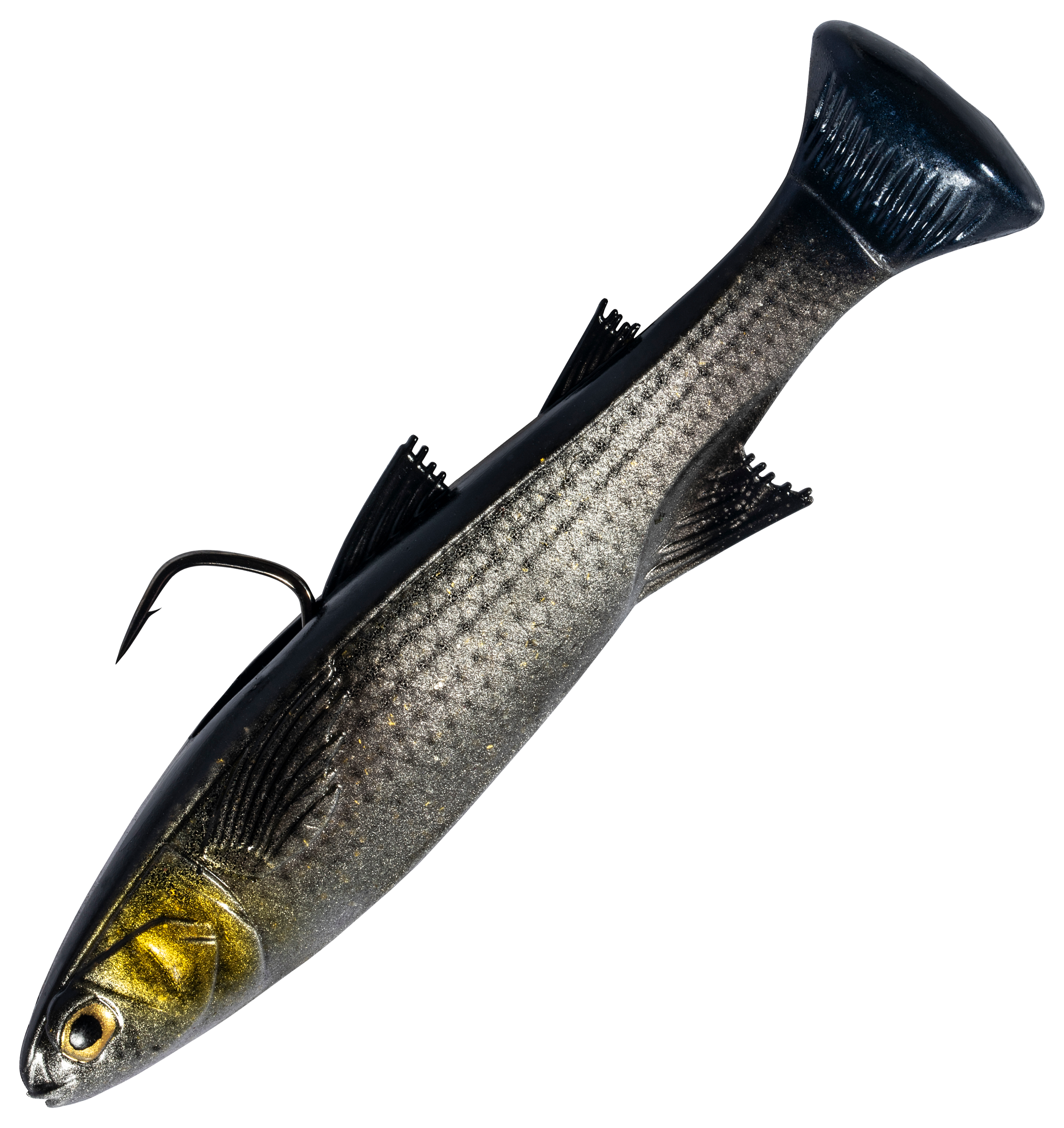 Image of "Z-Man Mulletron LT Fast-Sinking Swimbait - Silver Mullet - 6"" - 2-1/2 oz."