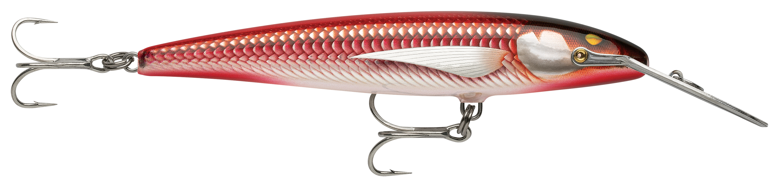 Image of "Rapala Countdown Magnum Elite - Armored Real Red Bait - 5-3/4"""