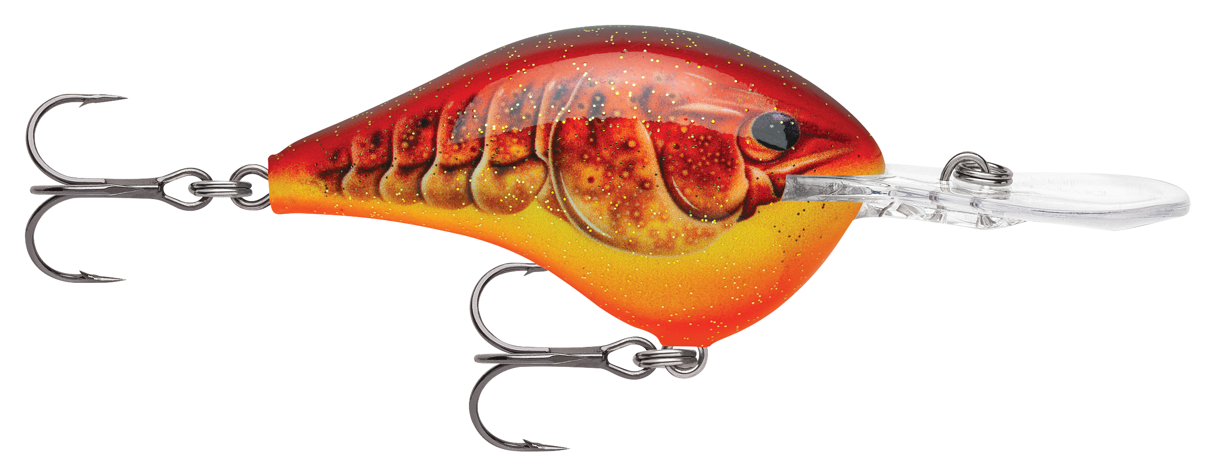 Image of "Rapala DT Dives-To Series Crankbait - Crystal Craw - 2-1/4"" - 12'"