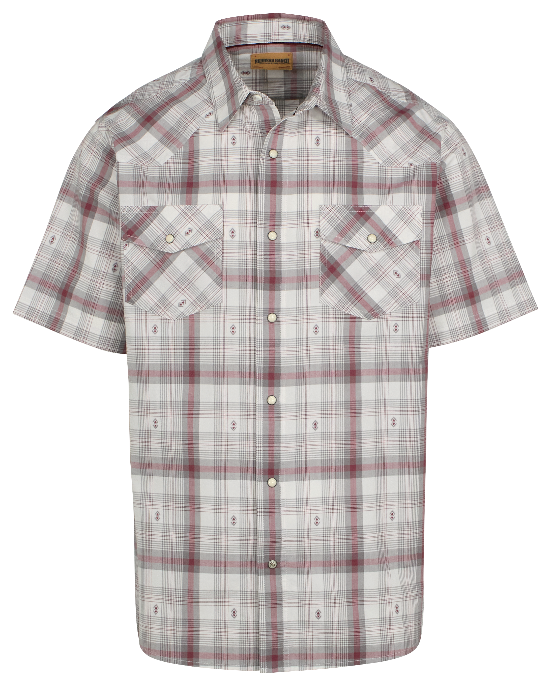 Image of RedHead Ranch Jasper County Short-Sleeve Shirt - Titanium