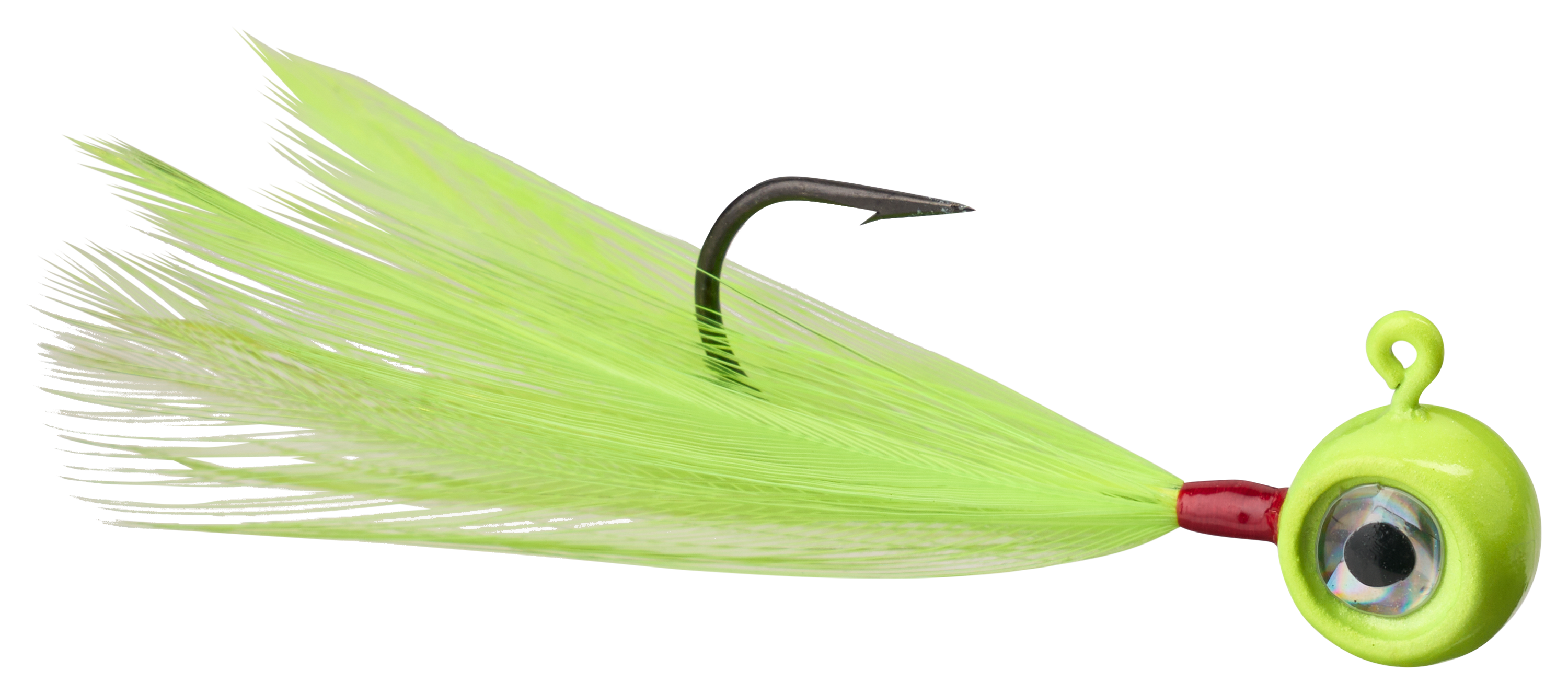 Image of VMC Moon Fly Jig - 1/16 oz. - Chartreuse